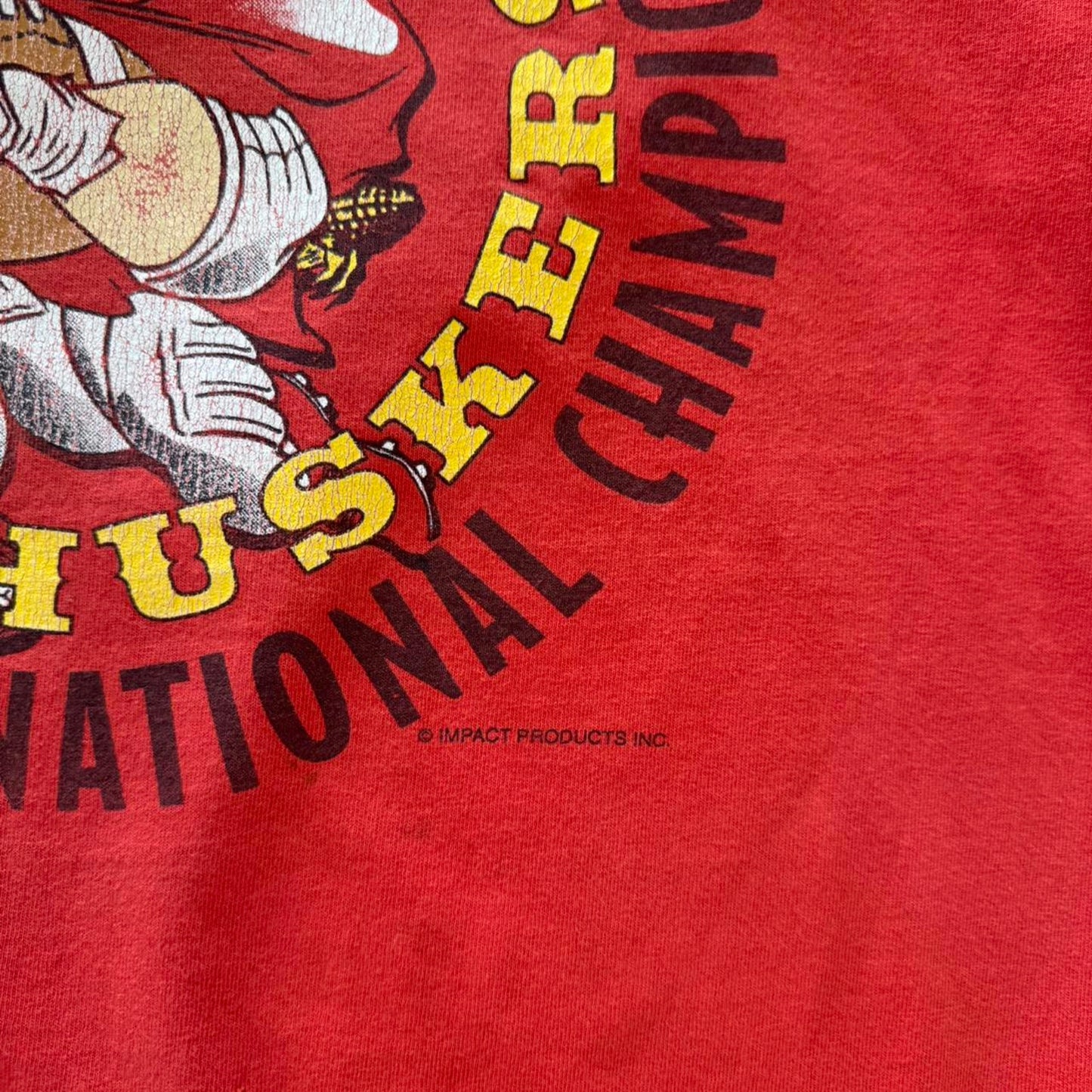 Vintage 1994 National Champions Nebraska Huskers Herbie T-Shirt - X-Large