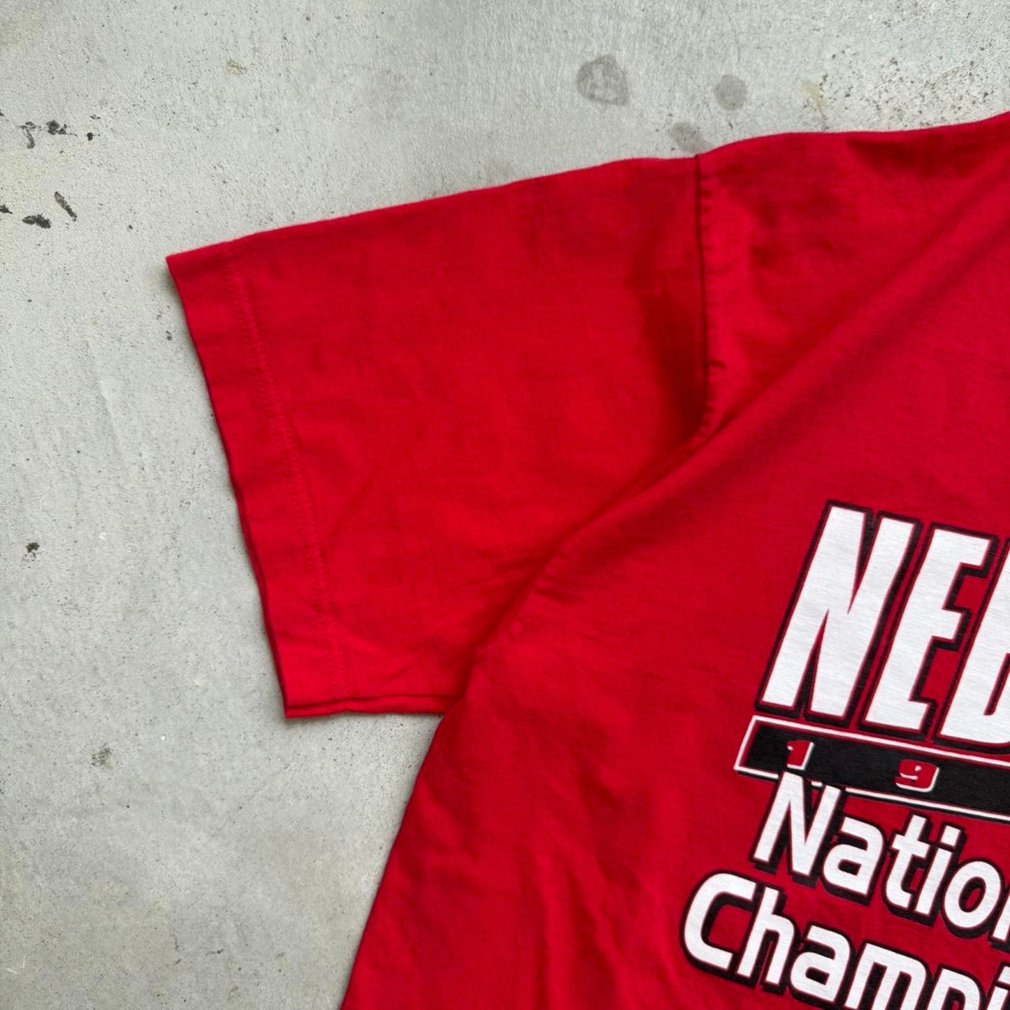 Vintage 1994 Nebraska Huskers National Champions T-Shirt - Large