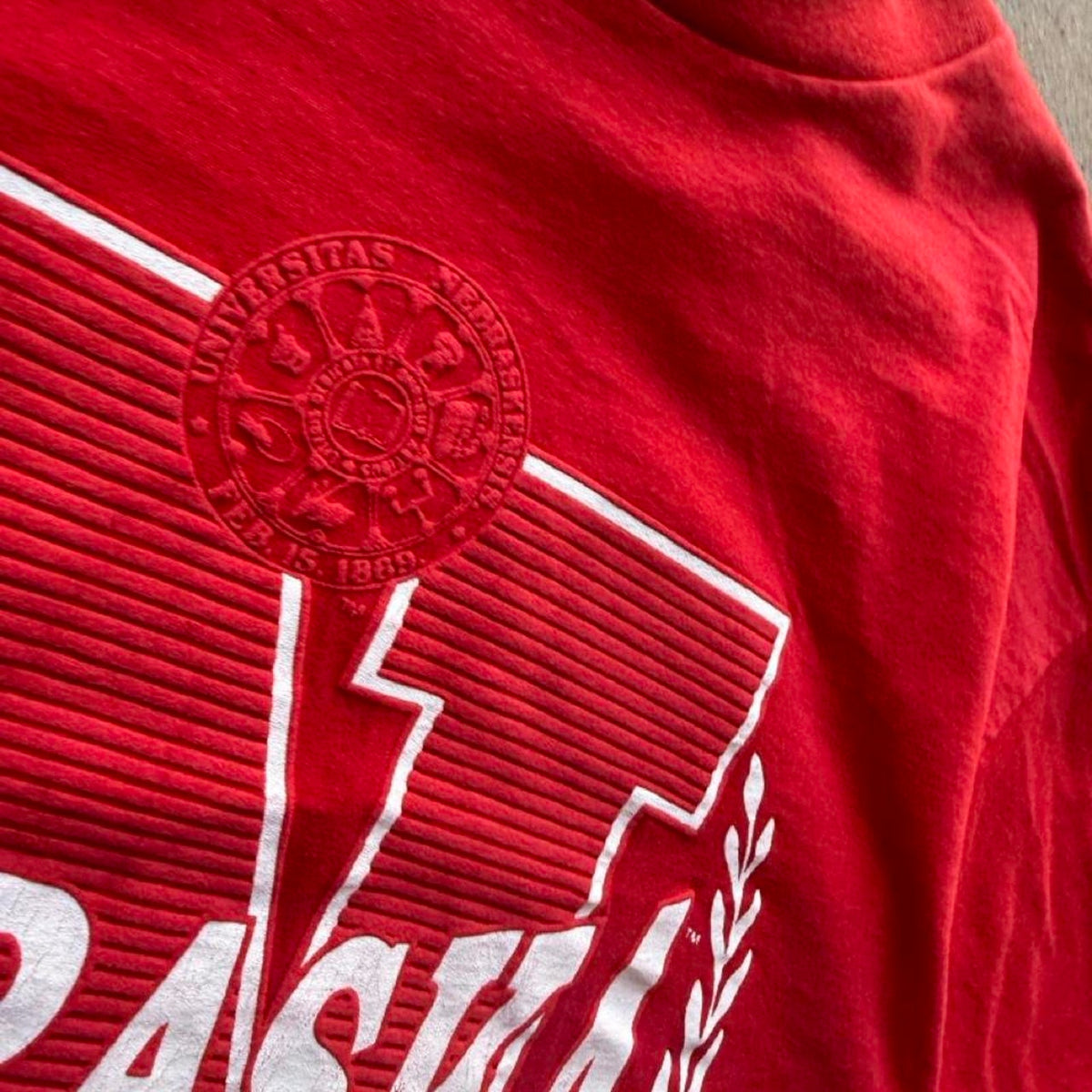 Vintage 90s Nebraska Huskers N T-Shirt - X-Large