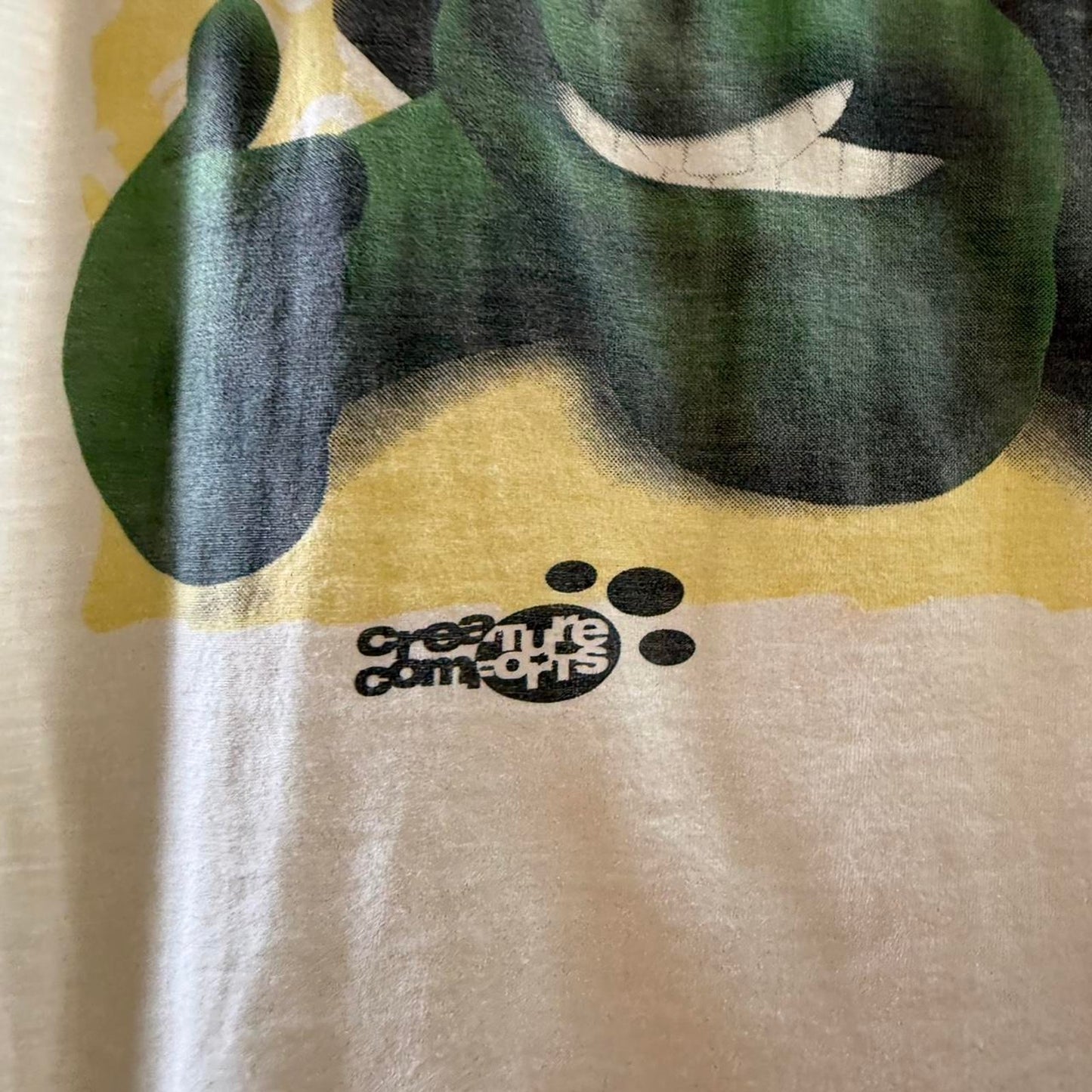 Vintage 90s Creature Comforts Tortoise Easily Turn Off T-Shirt - X-Large