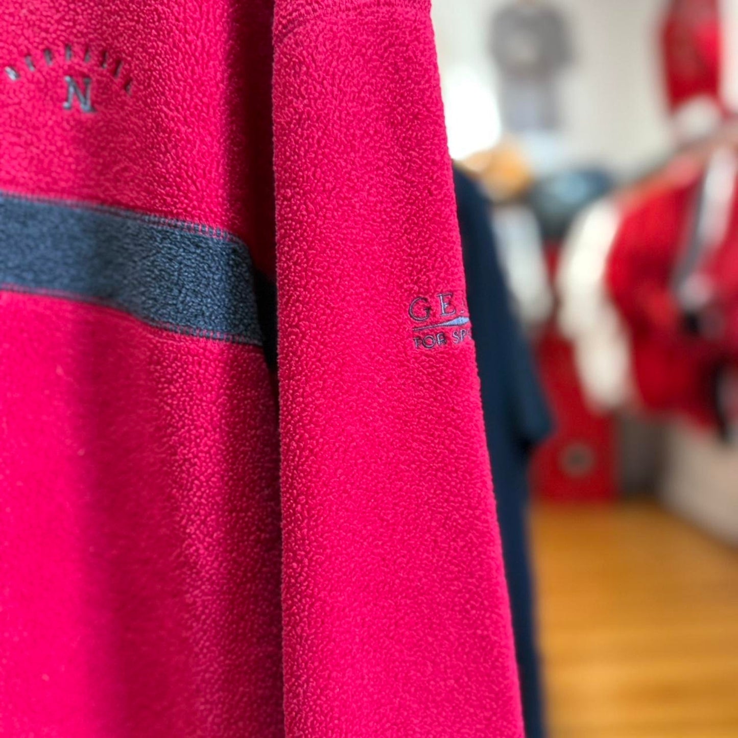 Vintage 90s Nebraska Huskers Football Fleece