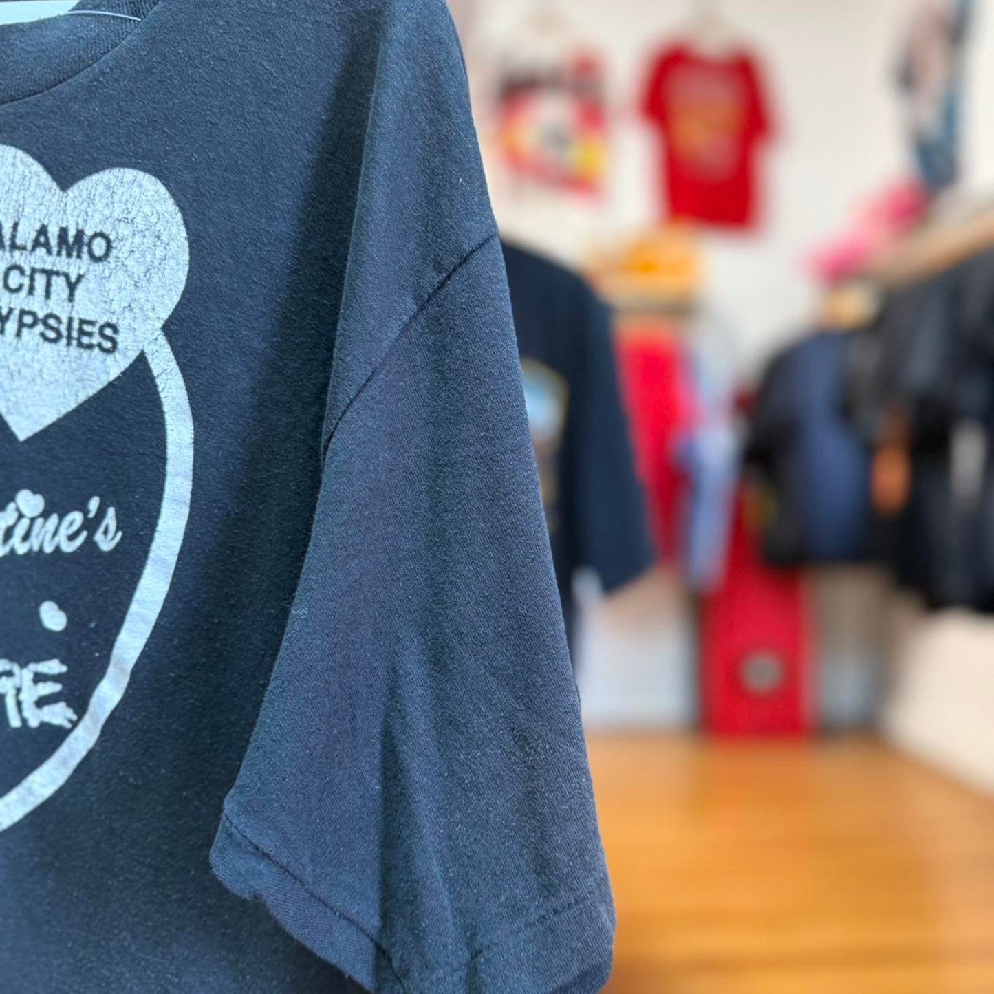 Vintage 1988 Saint Valentines Day Massacre Alamo City T-Shirt