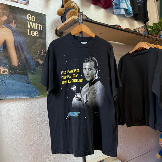 Vintage 90s Stanley Desantis Star Trek Millenium Movie T-Shirt - X-Large