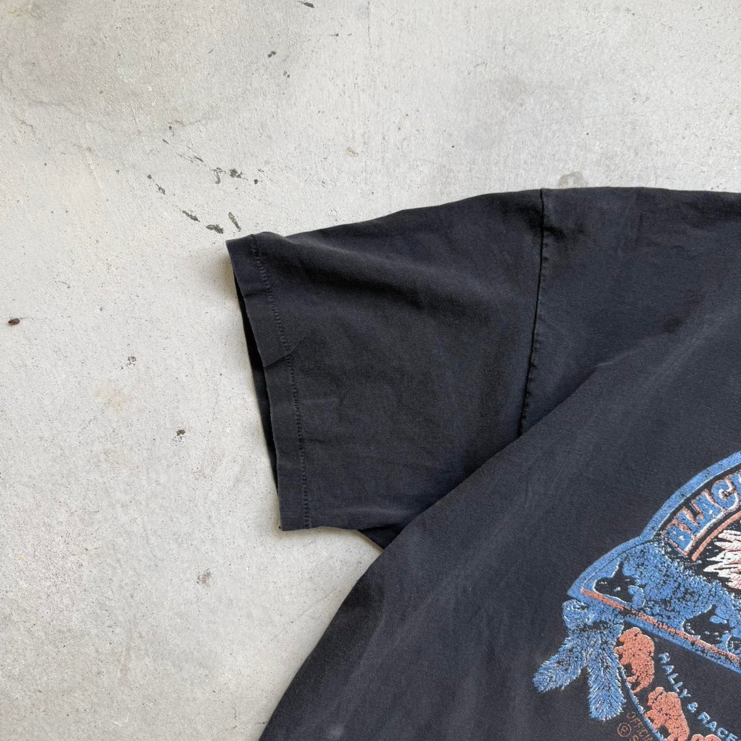 Vintage 90s Black Hills Motorcycle Rally Biker Harley T-Shirt - XX-Large