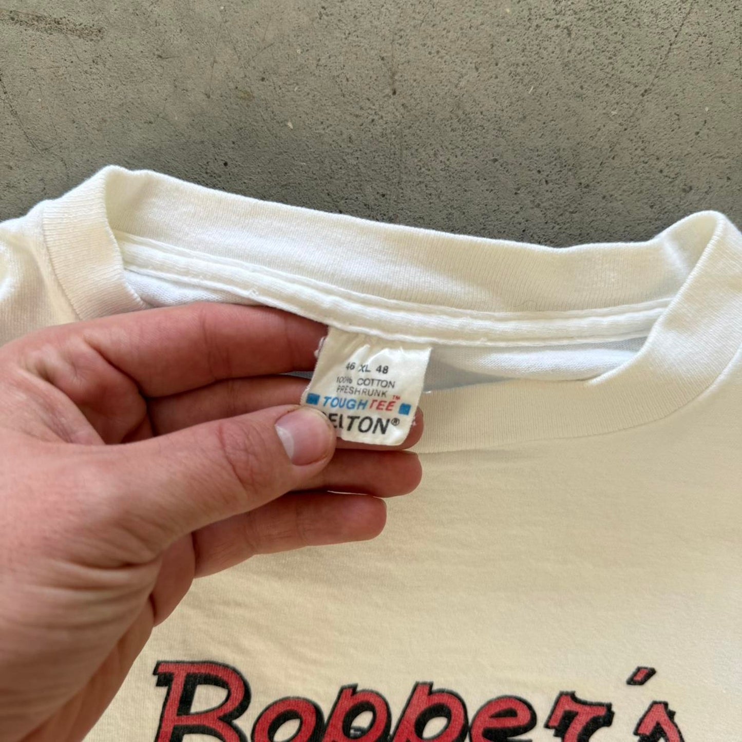 Vintage 80s Boppers Bar and Boogie Diner Car T-Shirt - X-Large