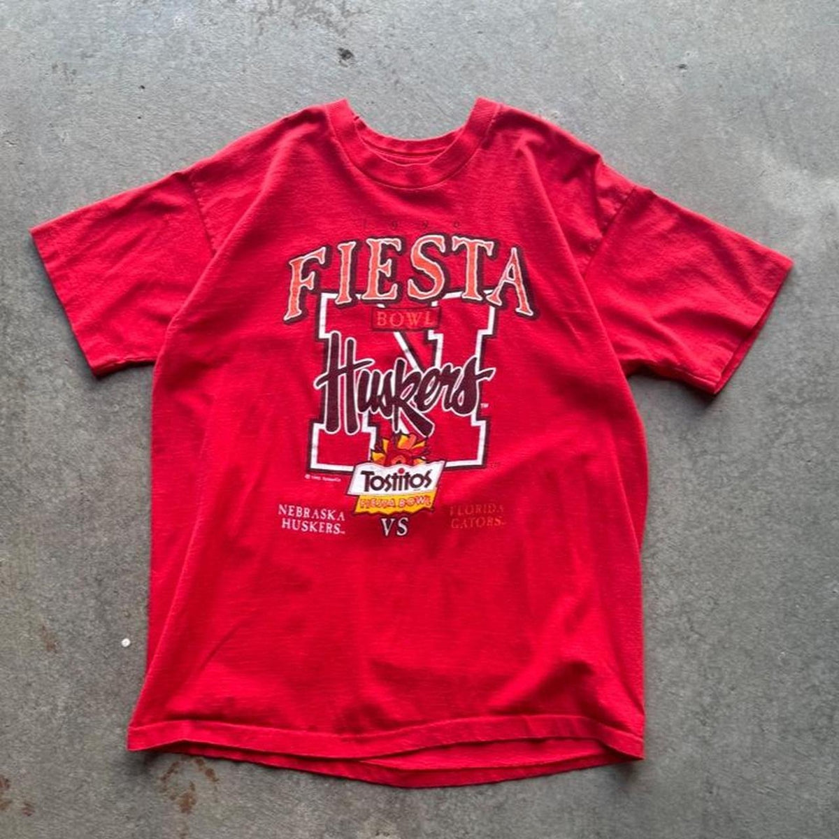 Vintage 1996 Nebraska Huskers Fiesta Bowl T-Shirt - X-Large