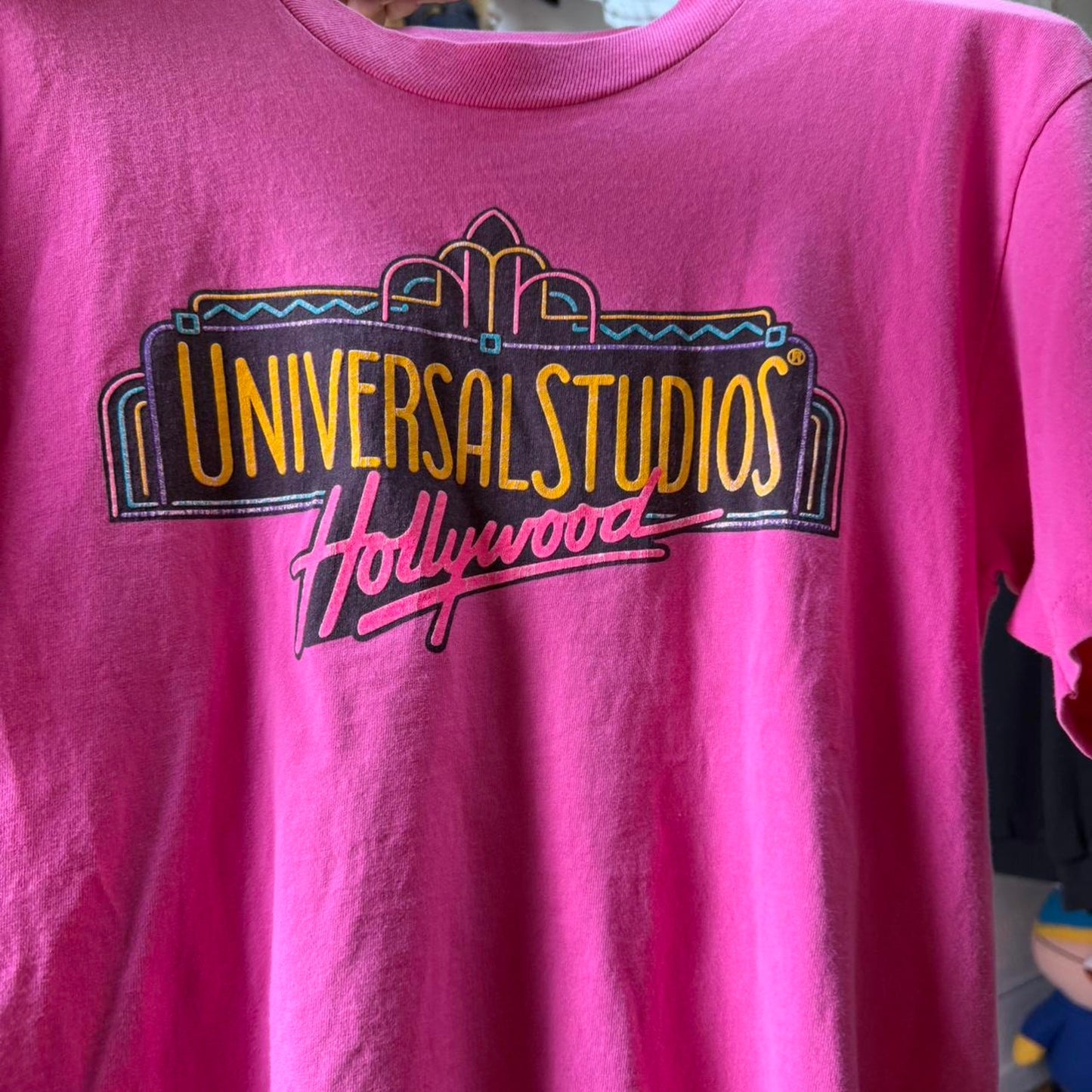 Vintage 90s Universal Studios Hollywood Logo t-Shirt - Medium