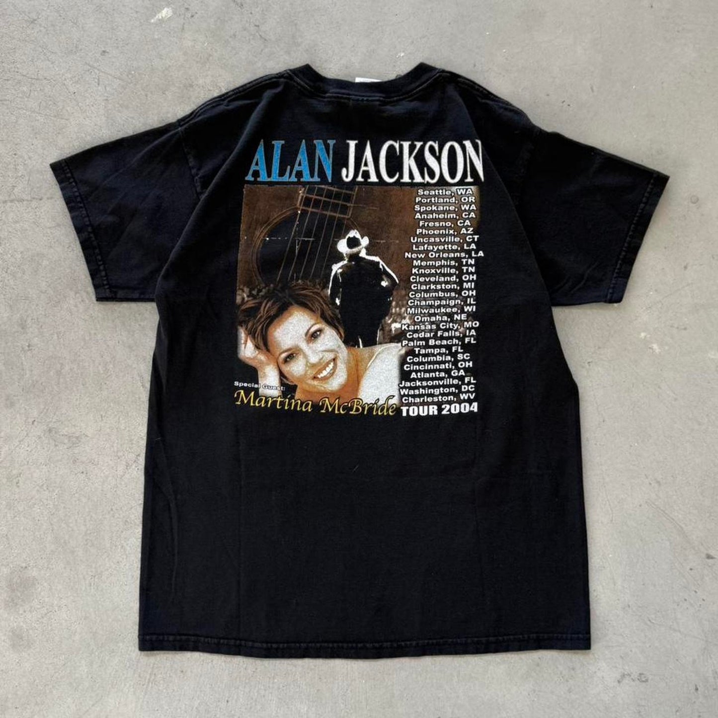 Vintage 2004 Alan Jackson Country Band T-Shirt - Large