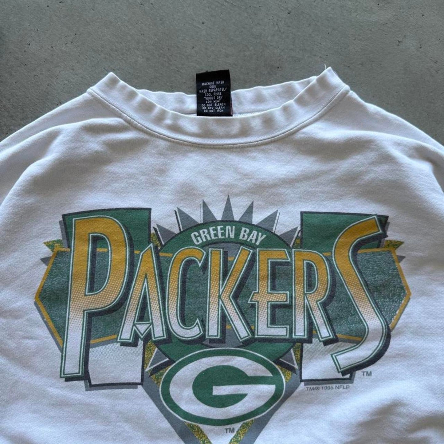 Vintage 90s Green Bay Packers NFL Crewneck - Large