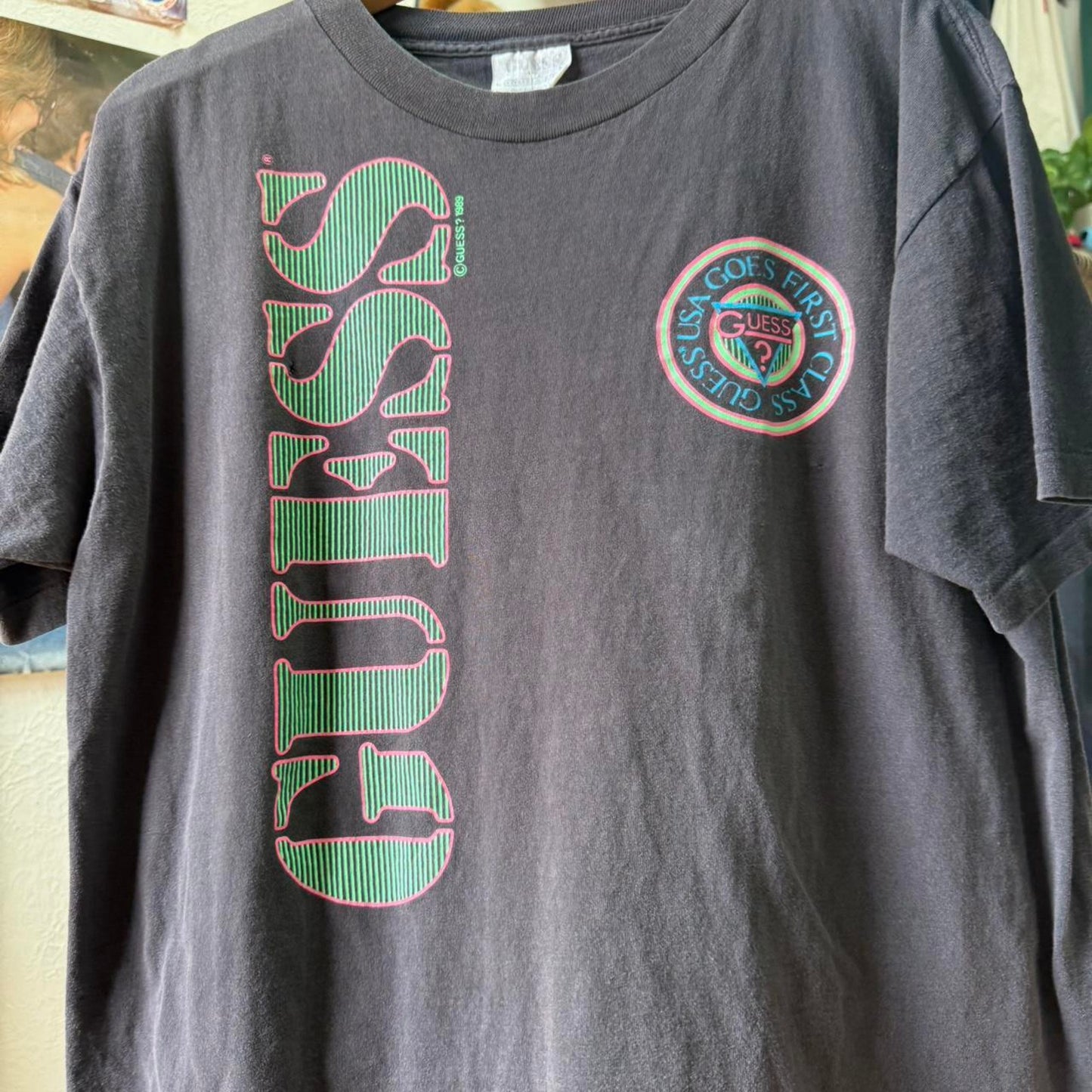 Vintage 90s Faded Guess Jeans T-Shirt - OSFA