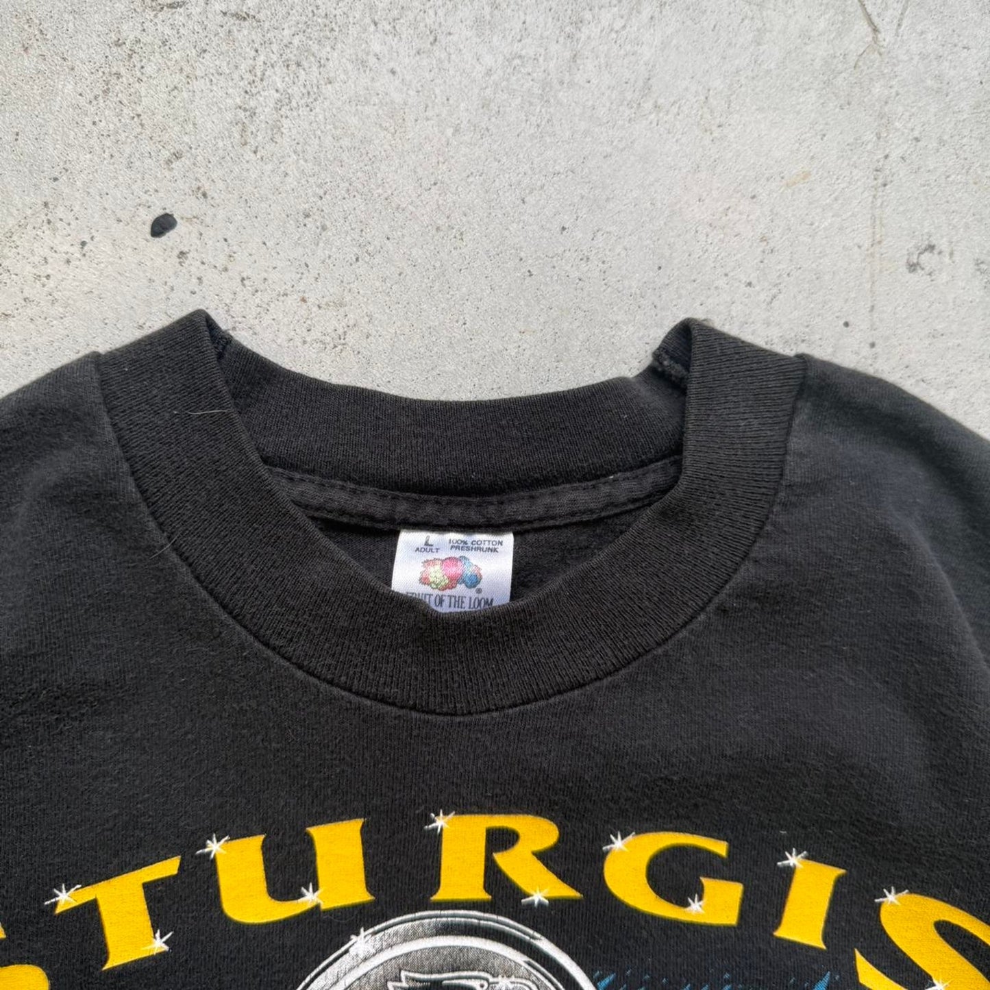 Vintage 1993 Sturgis Chrome Specialties Motorcycle Biker T-Shirt - Large