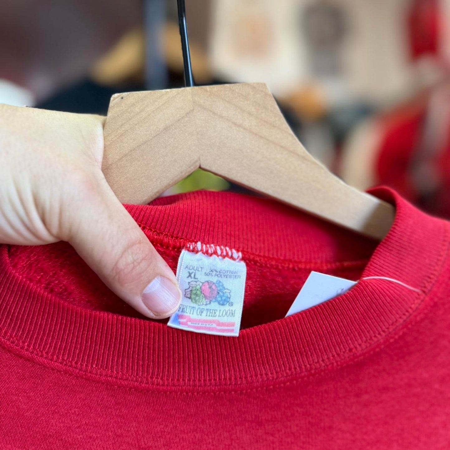 Vintage 90s Nebraska Huskers Football Crewneck - X-Large