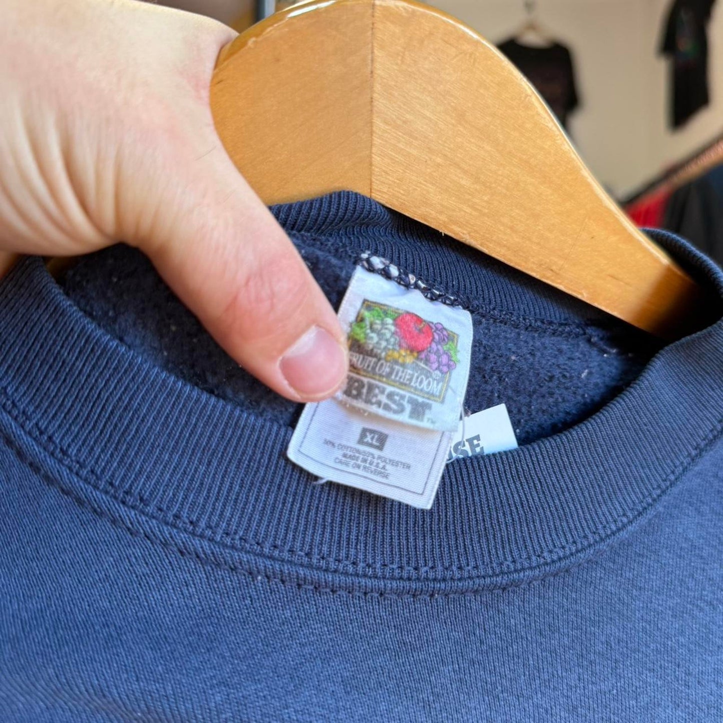 Vintage 90s Subject to Mood Swings Cartoon Crewneck - X-Large