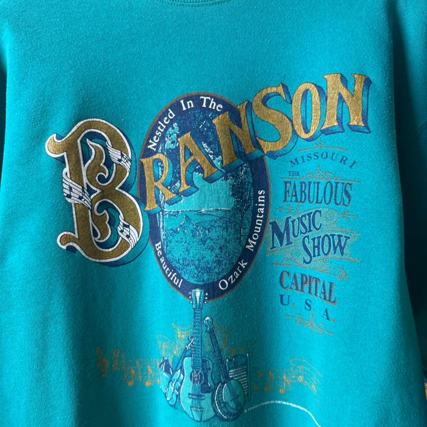 Vintage 90s Branson Missouri Music Show Crewneck - Large
