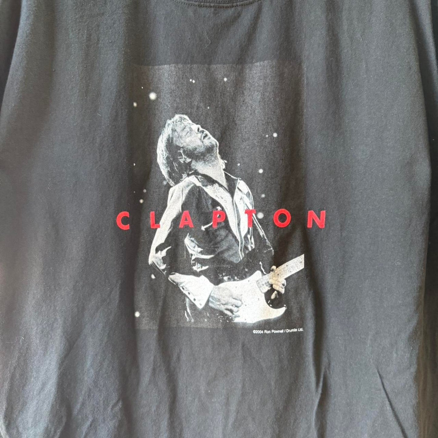 Vintage Y2K Eric Clapton Band Music Concert T-Shirt - X-Large