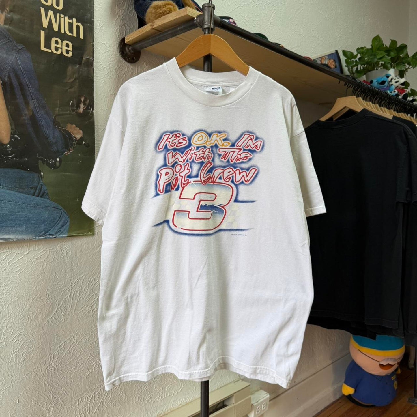 Vintage 90s Dale Earnhardt NASCAR Racing T-Shirt - X-Large