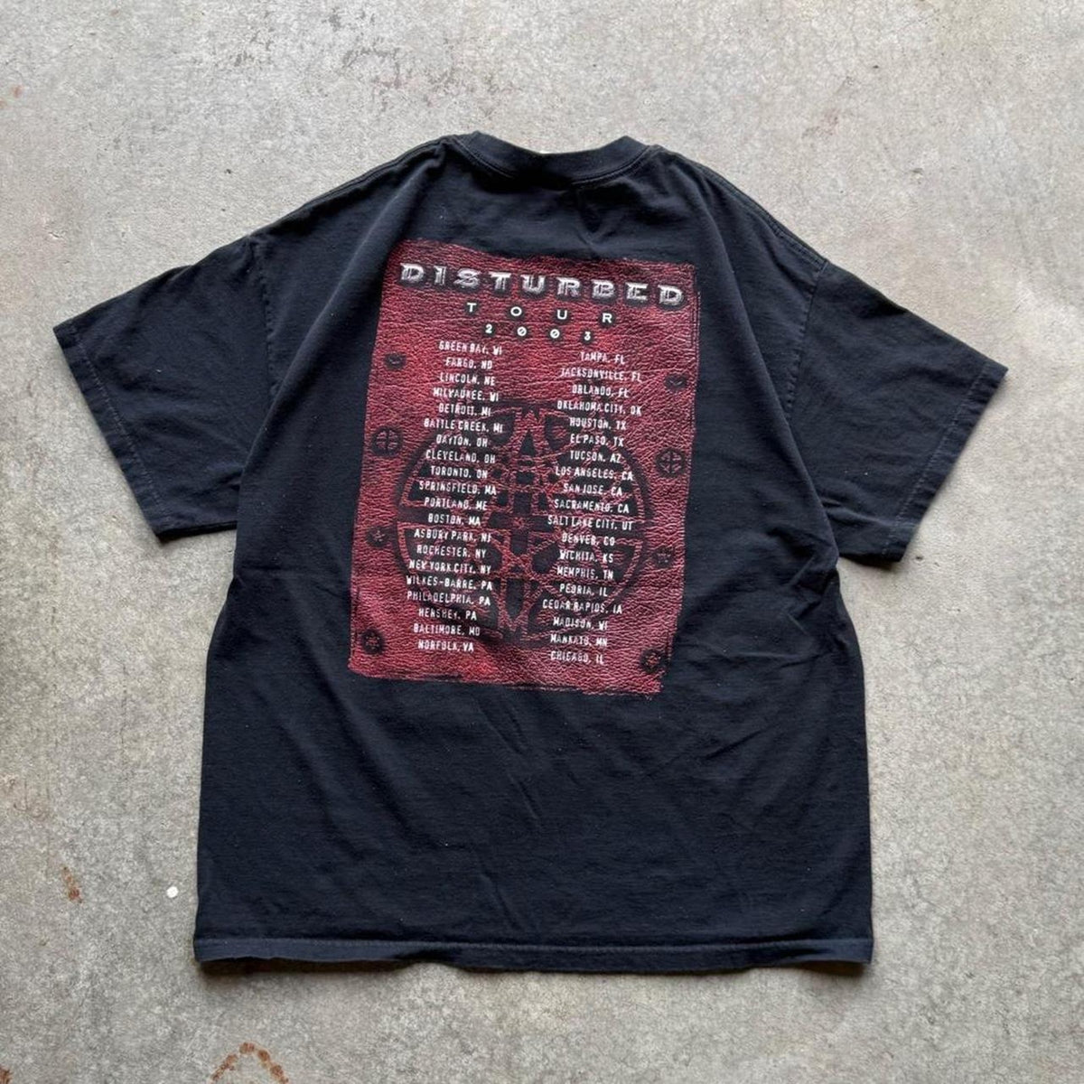 Vintage Y2K Disturbed Believe Band T-Shirt - X-Large