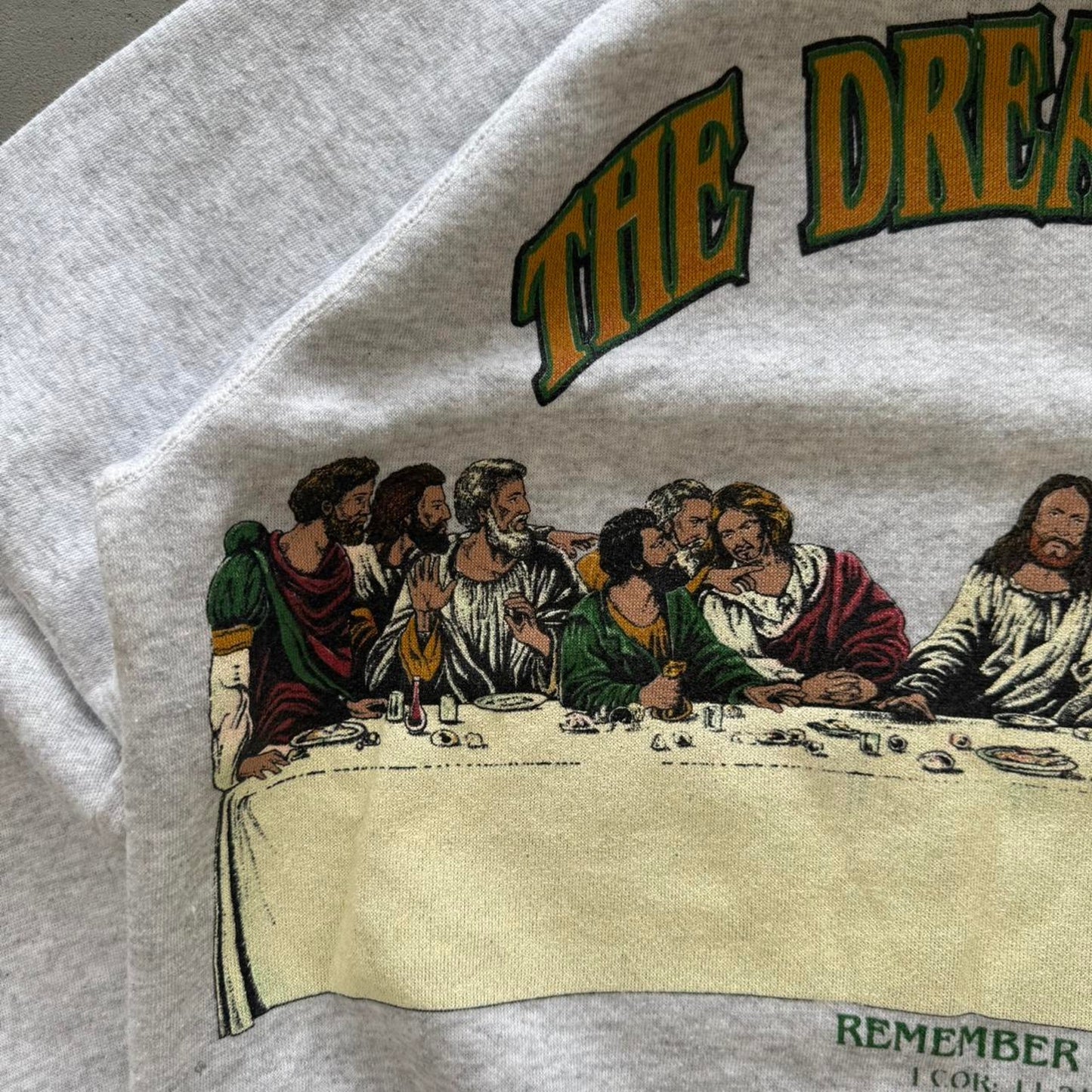 Vintage 90s The Dream Team Last Supper Jesus Crewneck - X-Large
