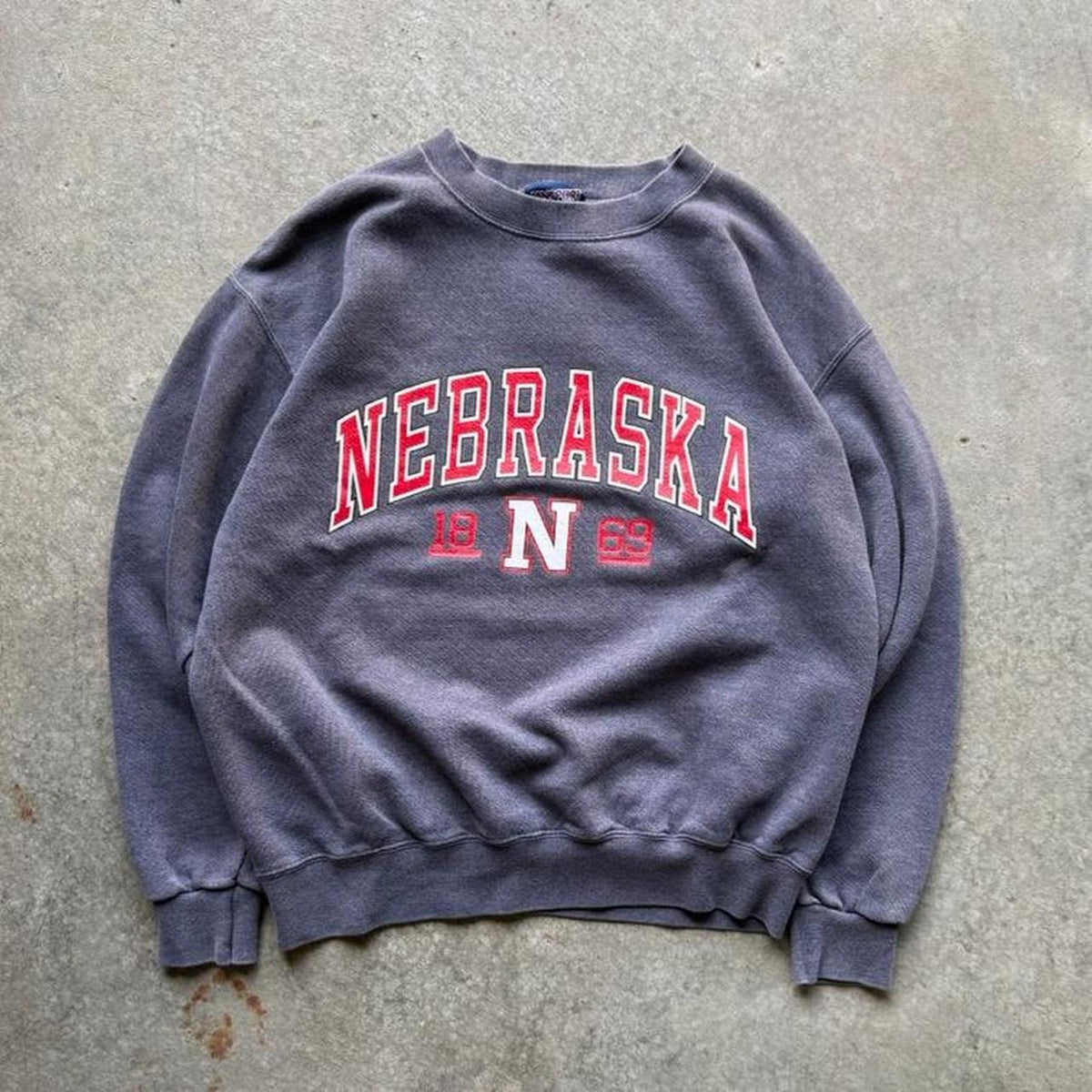 Vintage 90s Nebraska Huskers Crewneck - Medium