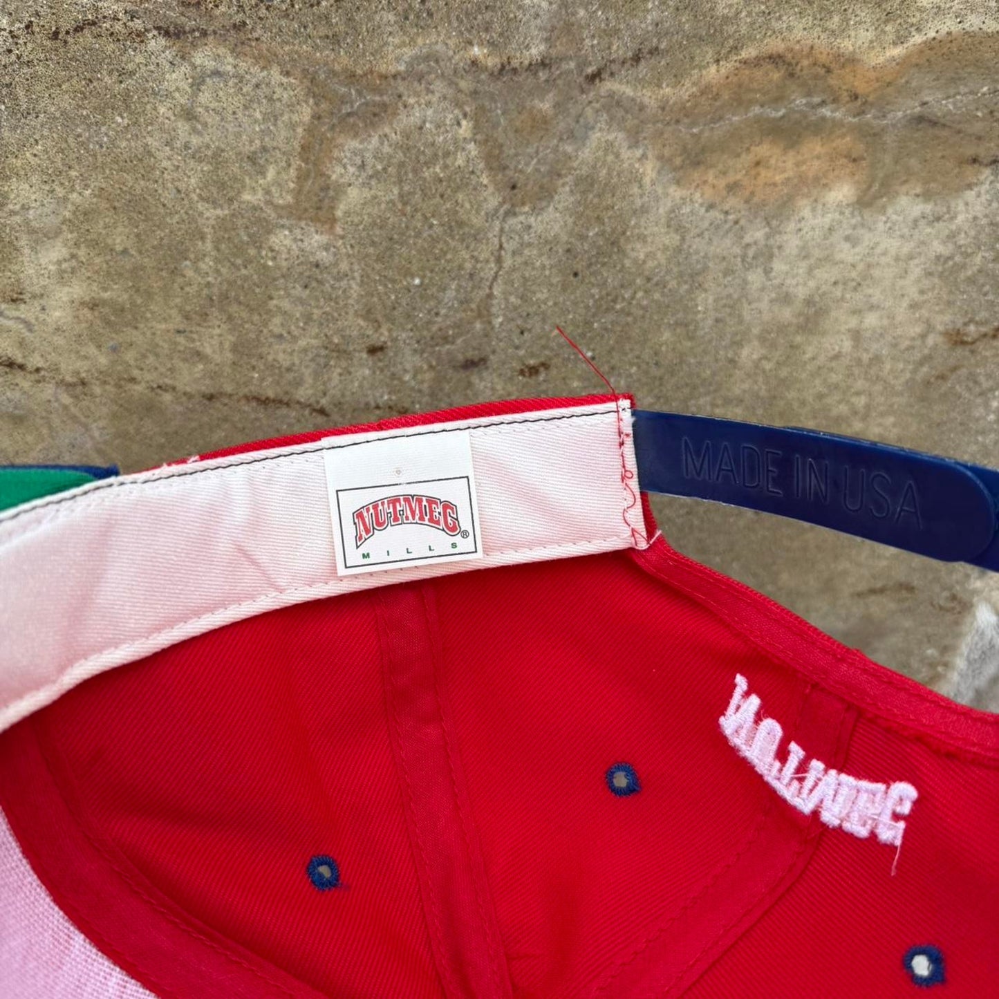 Vintage 90s Mark Martin Nascar Racing Race Car Snapback
