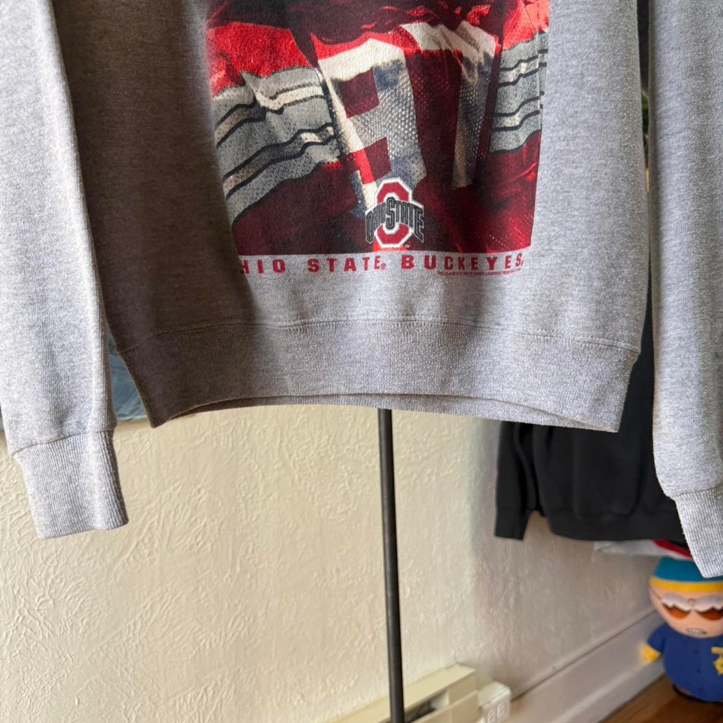 Vintage 90s Ohio State Football Crewneck - X-Large