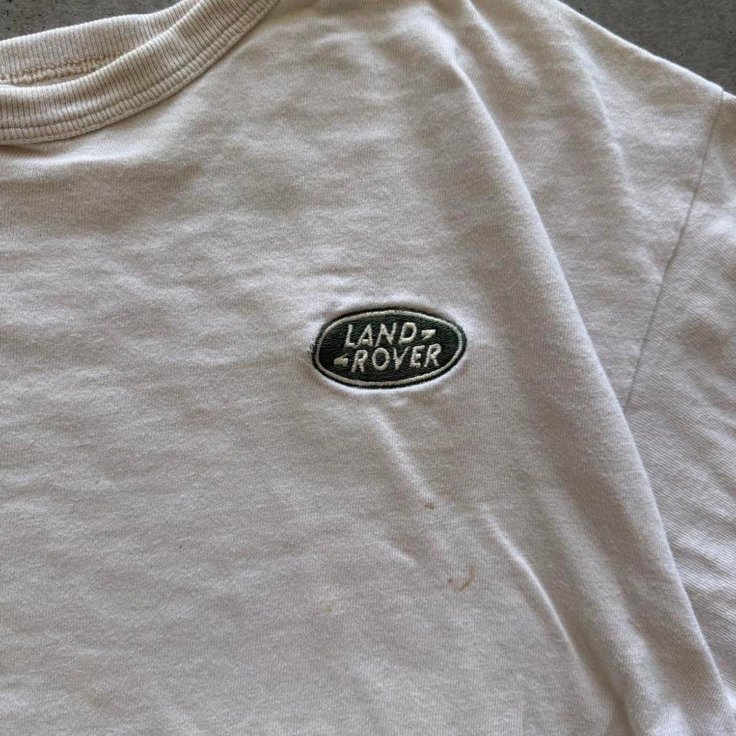 Vintage 90s Land Rover Distressed T-Shirt - X-Large