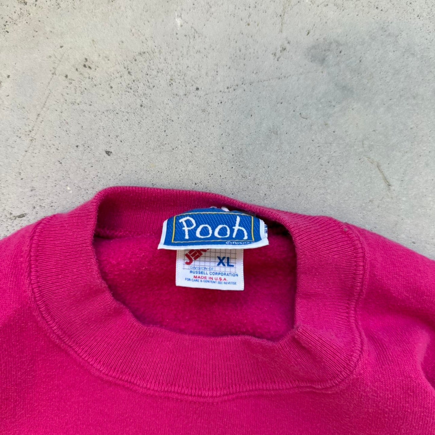 Vintage 90s Disney Winnie the Pooh Crewneck - X-Large