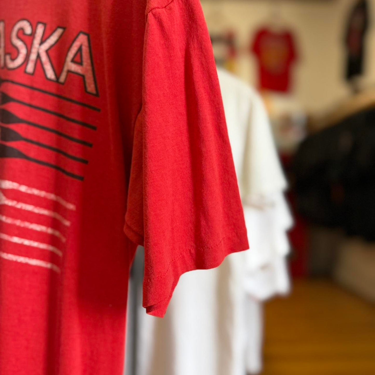 Vintage 80s Nebraska Husker Helmet T-Shirt