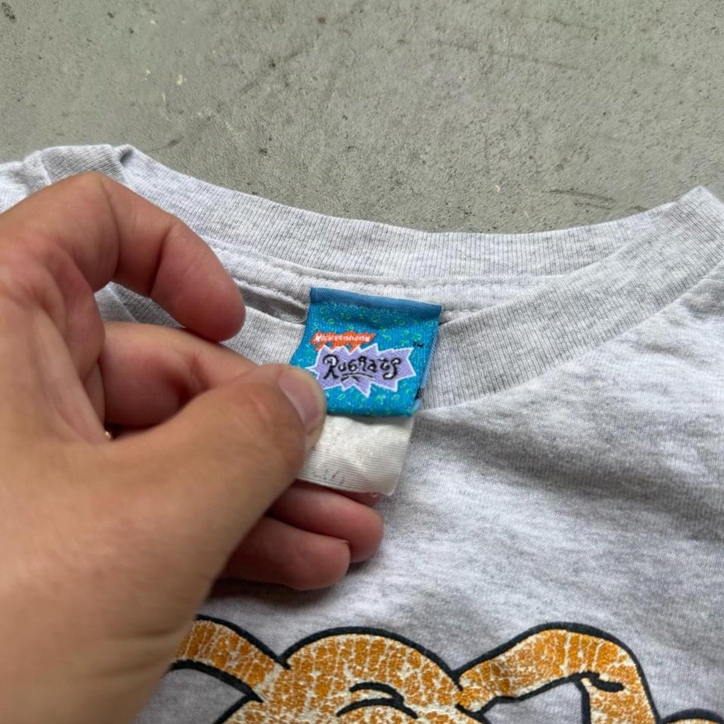 Vintage 90s Rugrats Cartoon T-Shirt - Kids 7