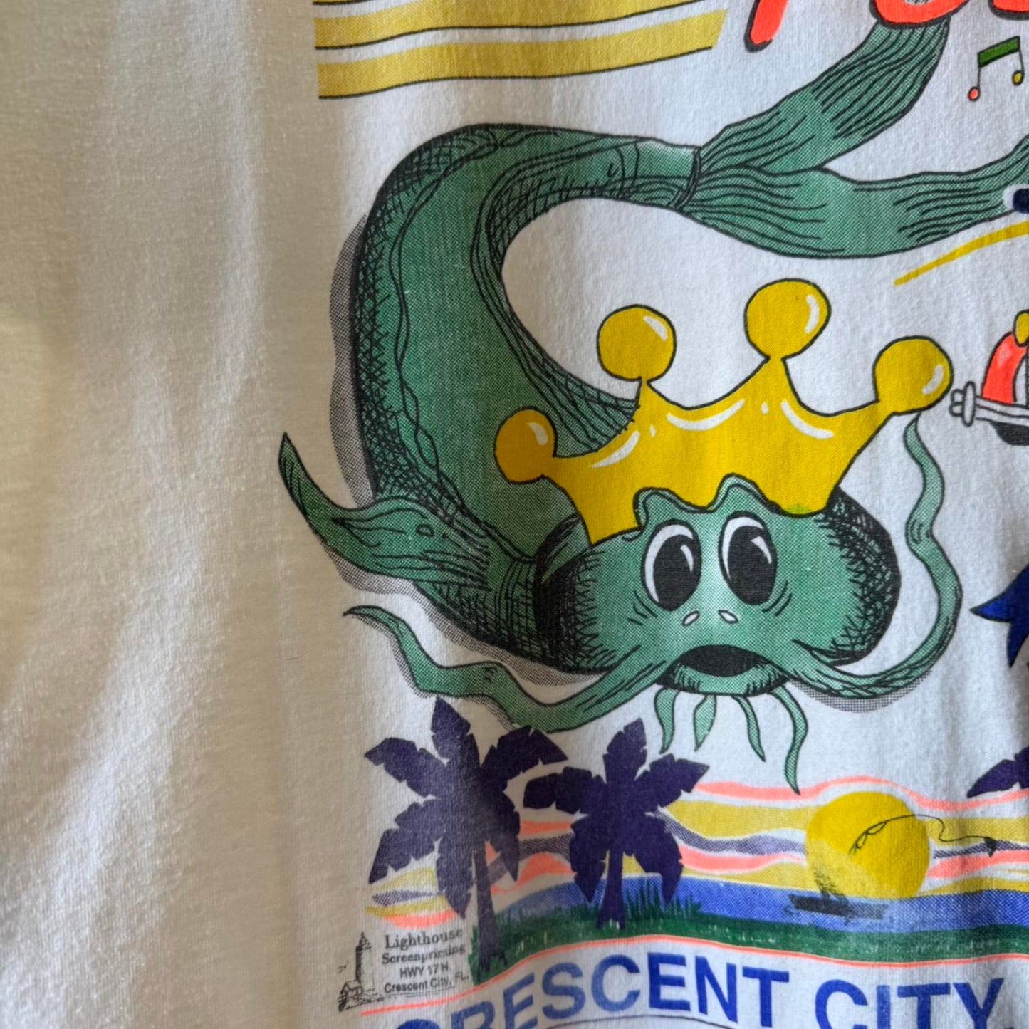 Vintage 1997 Catfish Festival California T-Shirt - X-Large