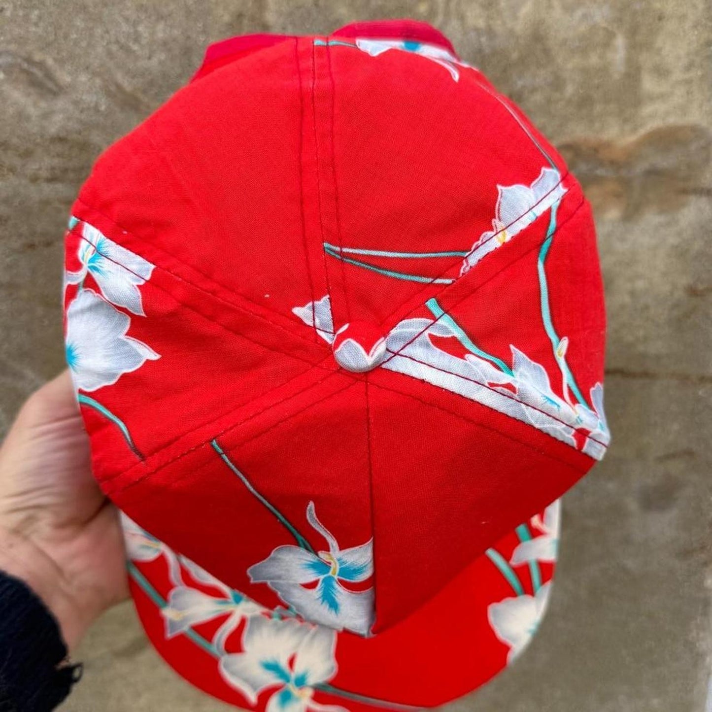 Vintage 90s Budweiser Bud King of Beers Floral Snapback