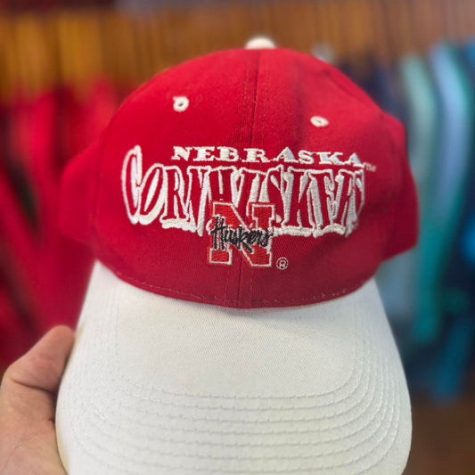 Vintage 90s Nebraska Cornhuskers Husker Snapback