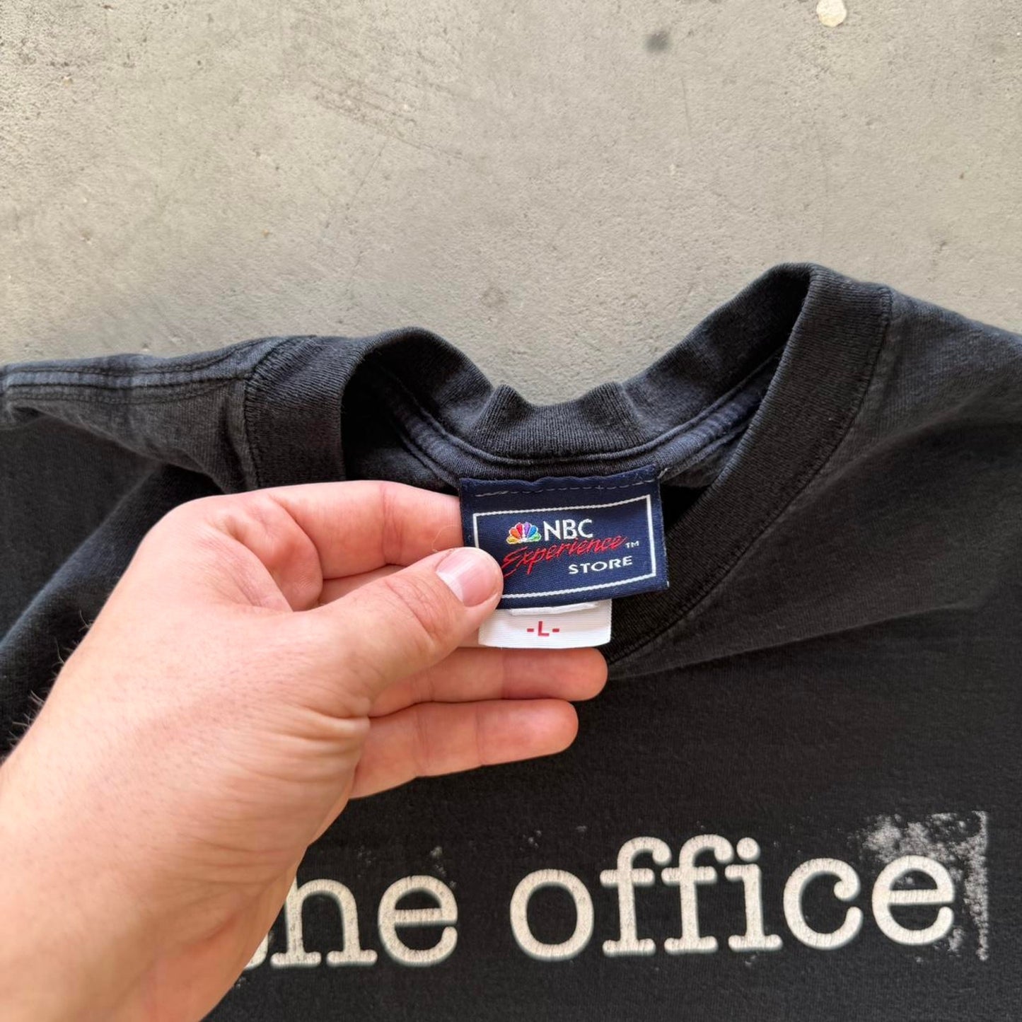 Vintage Y2K The Office TV Show Promo T-Shirt - Large