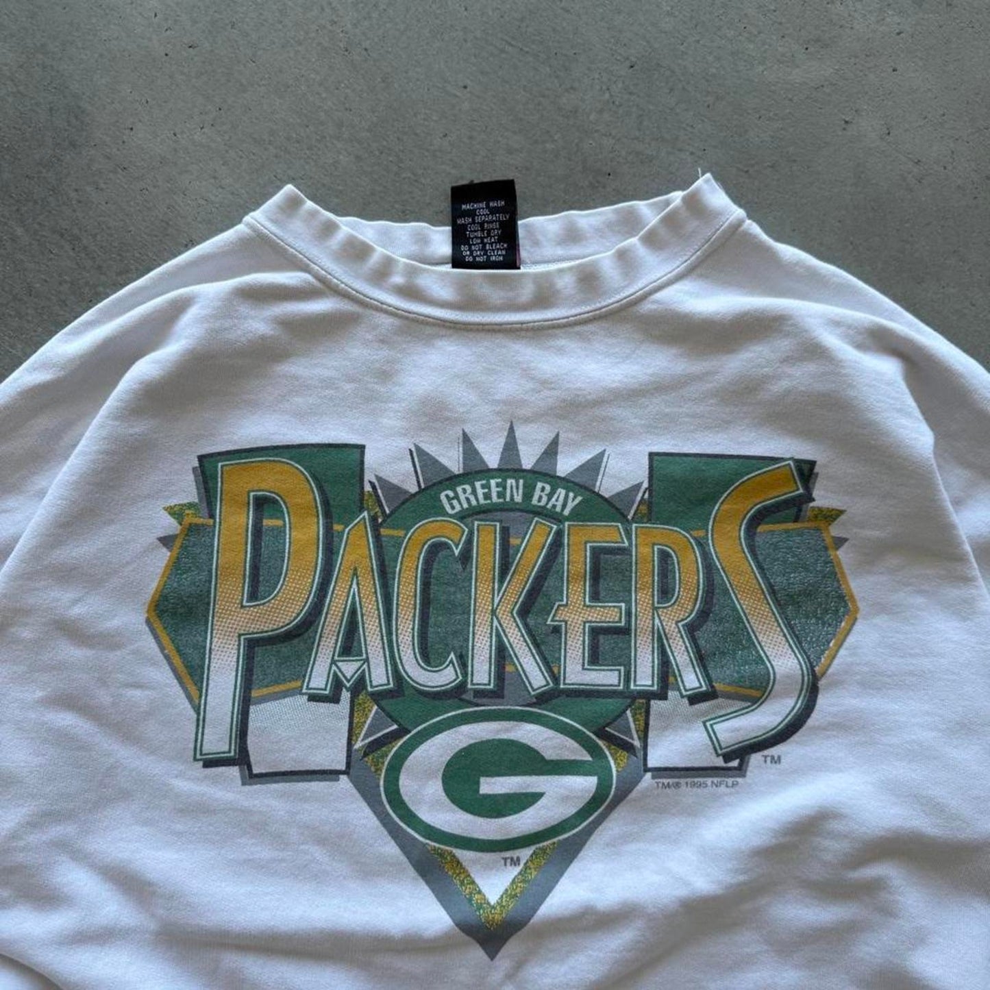 Vintage 90s Green Bay Packers NFL Crewneck - Large