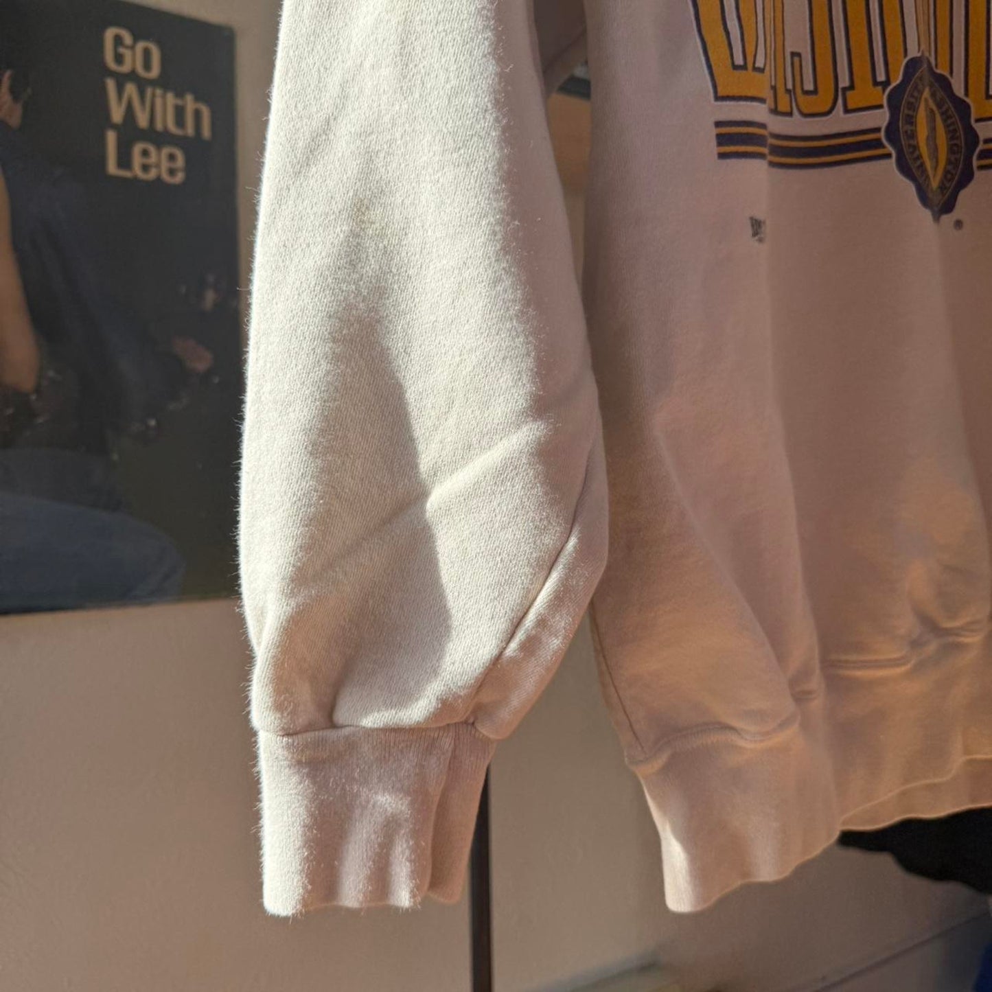 Vintage 90s Washington Huskies University Crewneck - Large