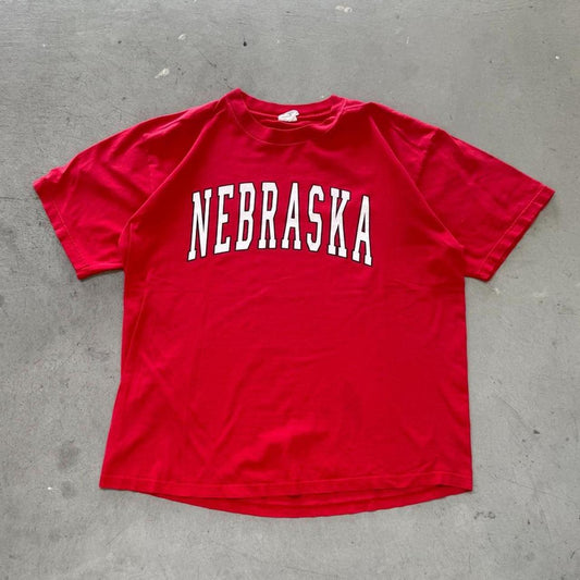 Vintage 90s Nebraska Huskers T-Shirt - XX-Large