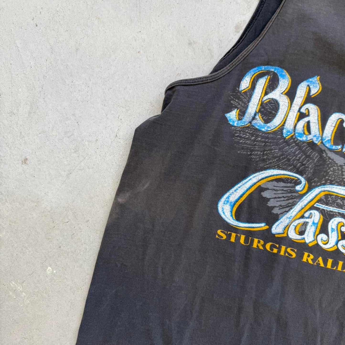 Vintage 1995 Faded Sturgis Black Hills Classic Tank Top - X-Large