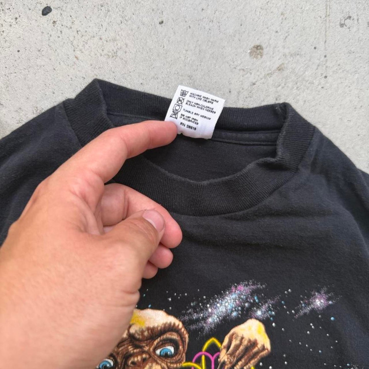 Vintage 90s Universal Studios Florida ET Movie T-Shirt - Kids Large