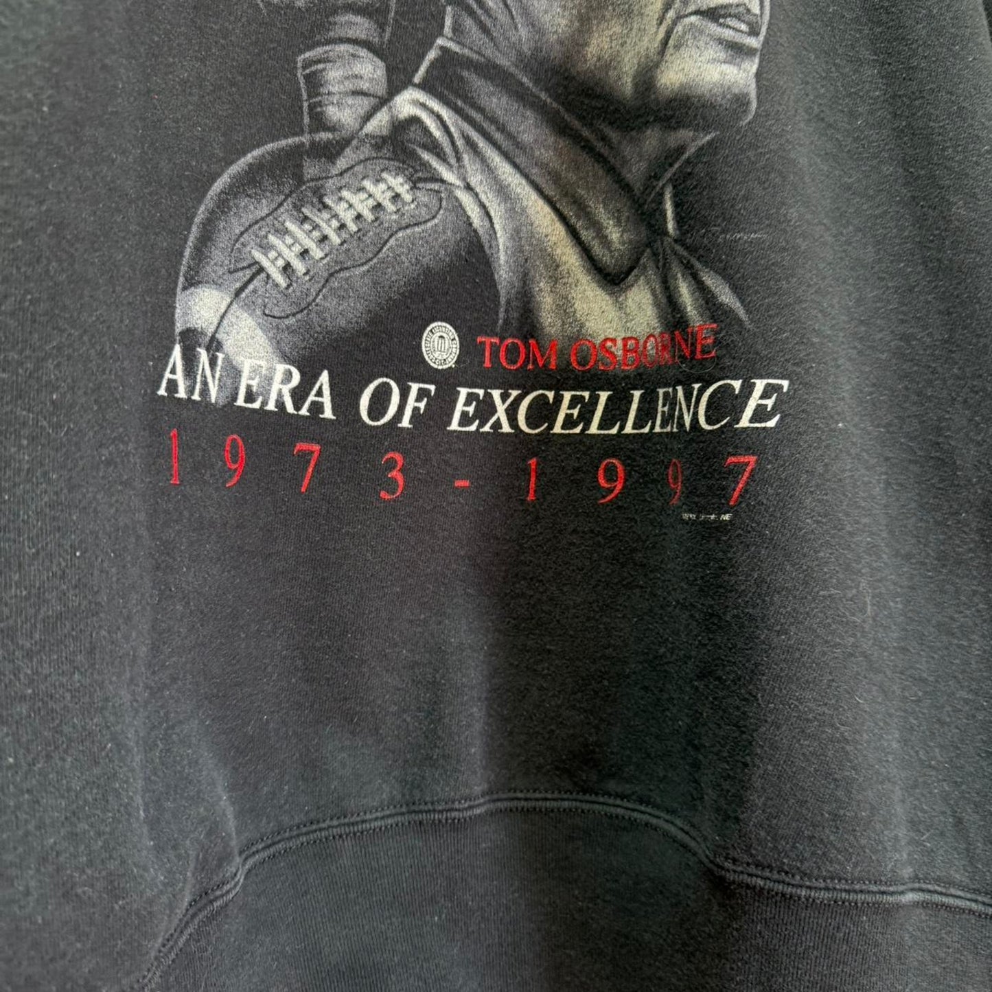 Vintage 90s Nebraska Huskers Thanks Coach Tom Osborne Crewneck