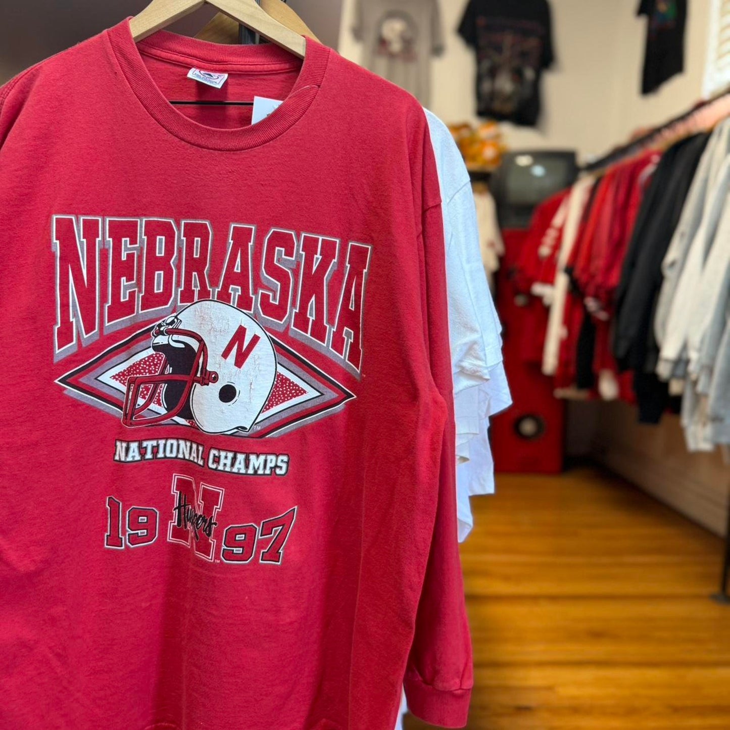 Vintage 1994 Nebraska Huskers National Championship T-Shirt - X-Large