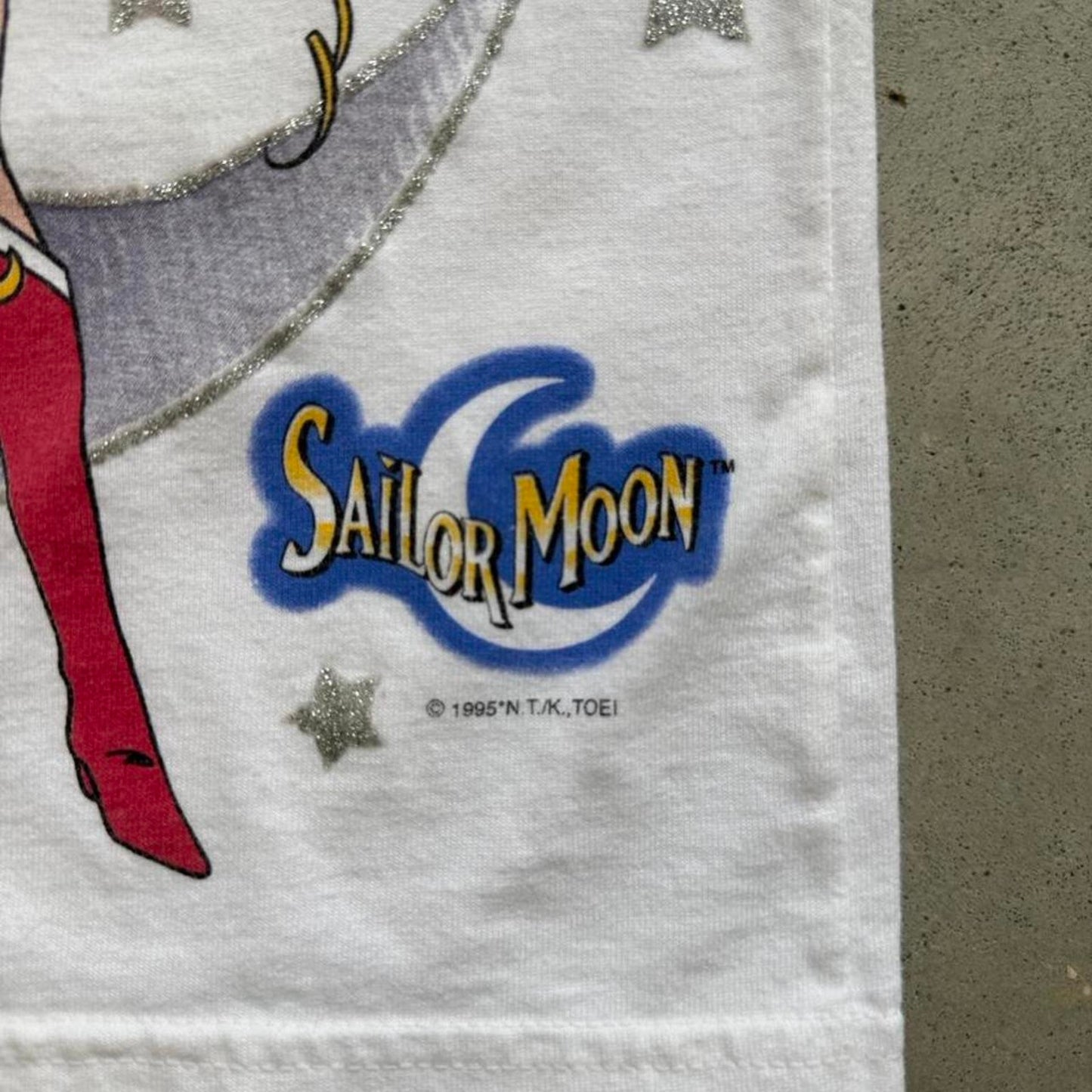 Vintage 90s Sailor Moon Anime T-Shirt - Kids 7