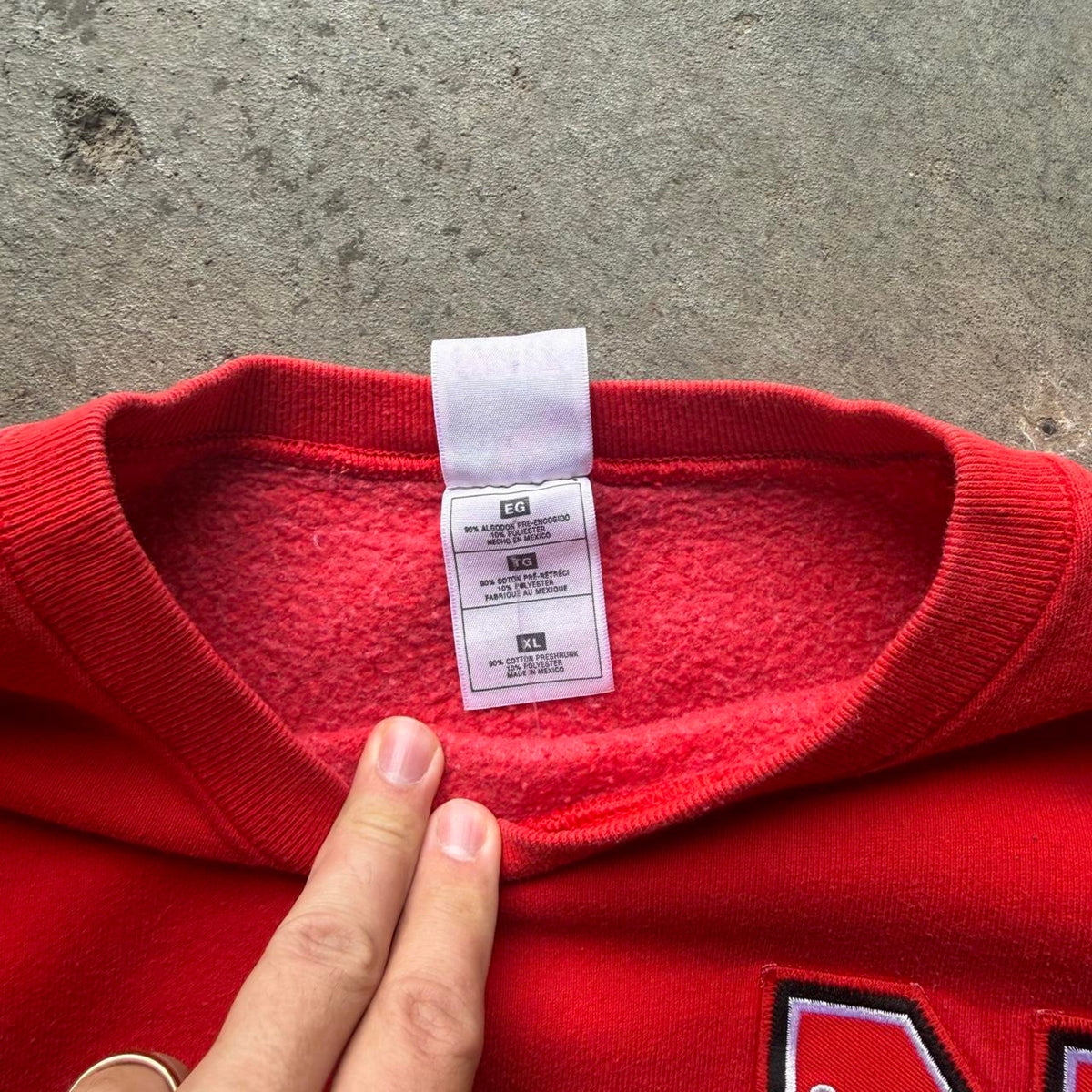 Vintage 90s Nebraska Huskers N Crewneck - X-Large