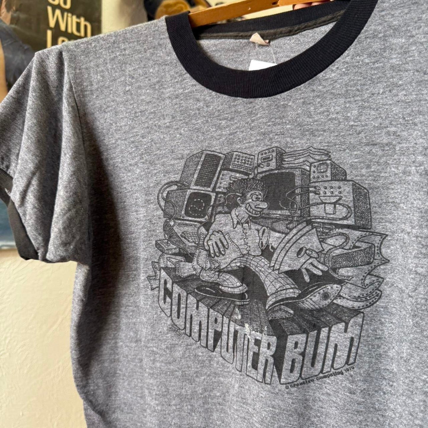 Vintage 70s Computer Bum Keep on Truckin T-Shirt - Medium