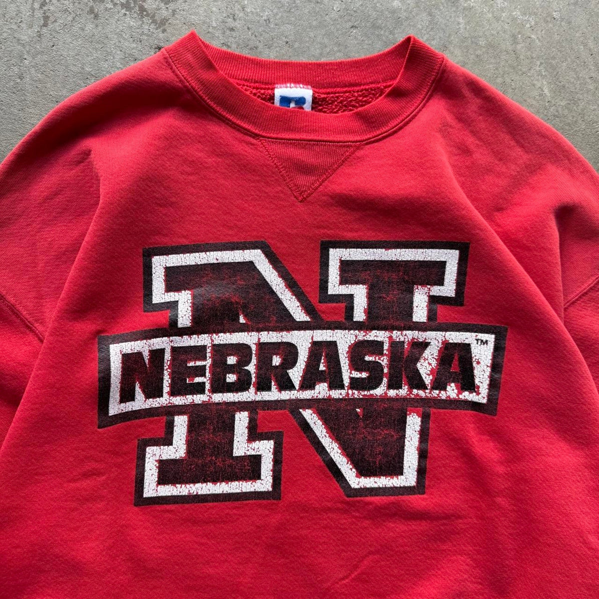 Vintage 90s Nebraska Huskers University Crewneck - X-Large