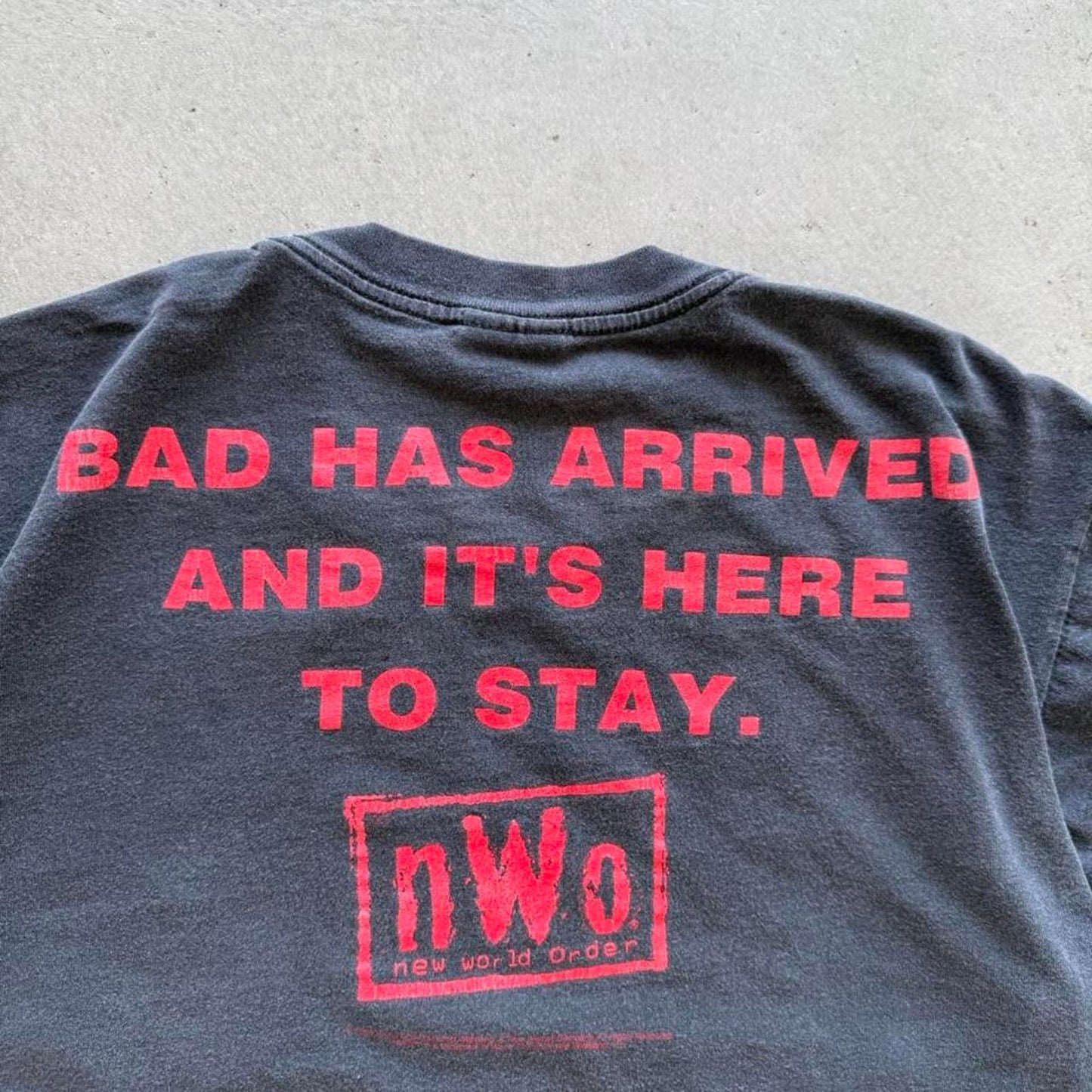 Vintage 90s NWO New World Order Wrestling T-Shirt - Large