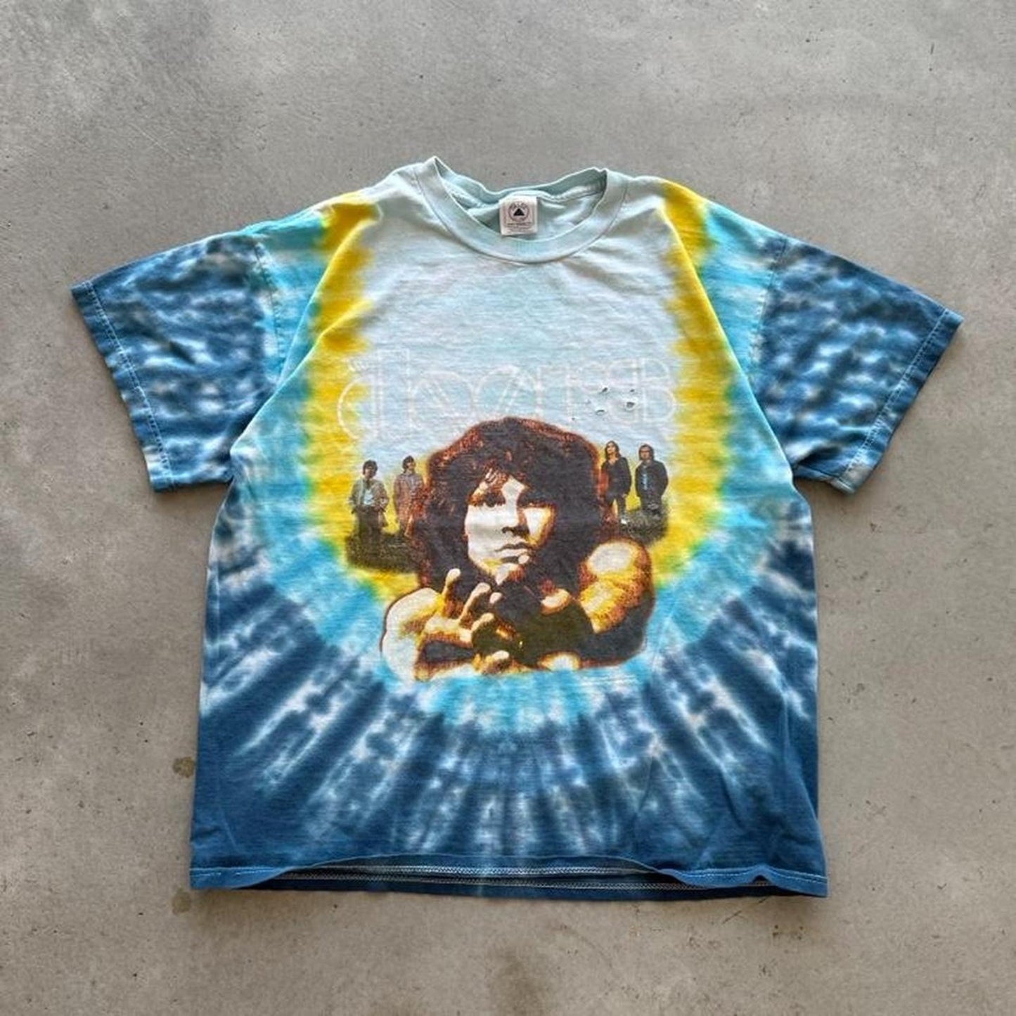 Vintage 2002 The Doors Waiting for the Sun Bad T-Shirt - Large