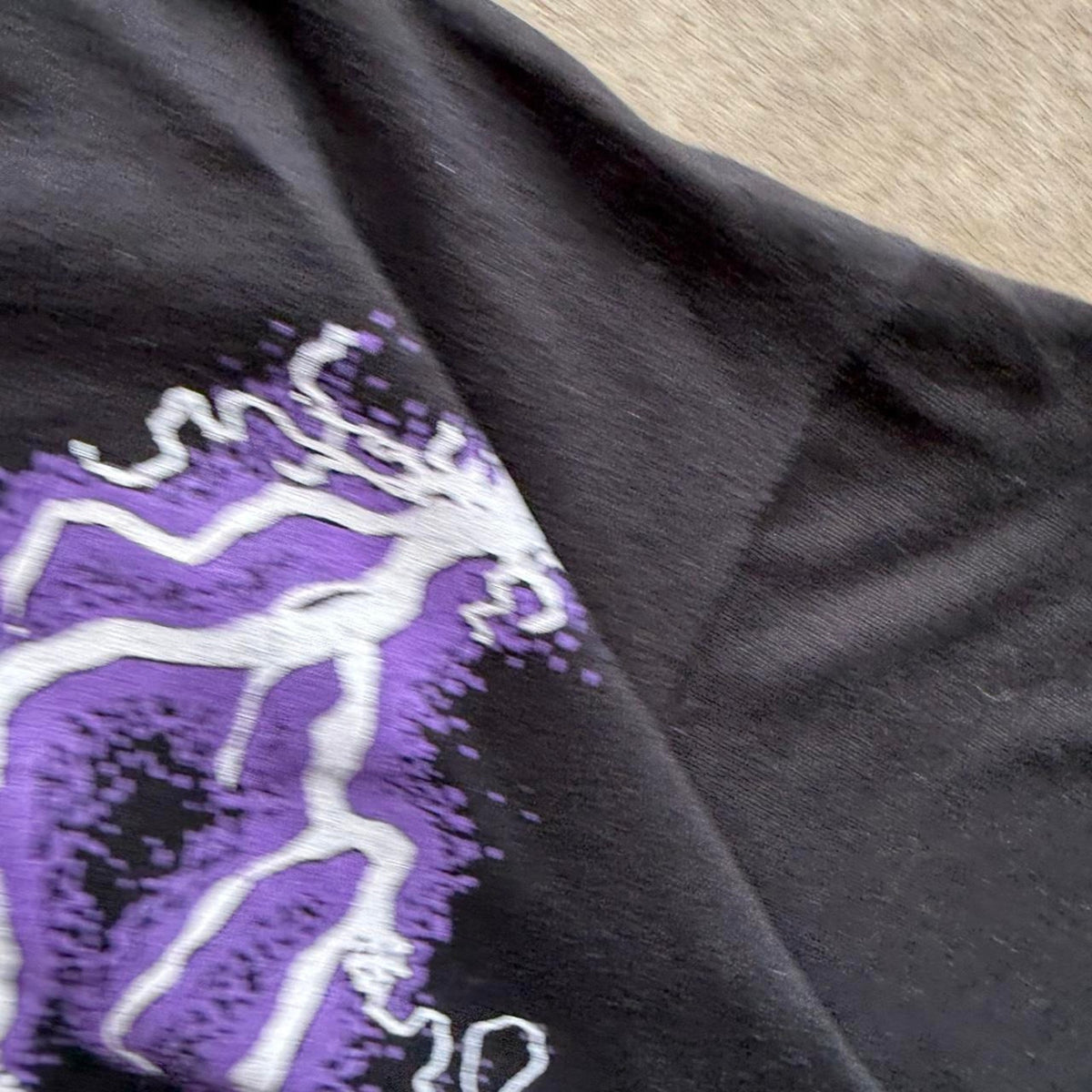 Vintage 1993 Sturgis Motorcycle Rally Lightning Biker T-Shirt - X-Large