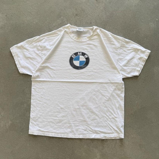 Vintage 90s BMW Car Logo German T-Shirt - X-Large