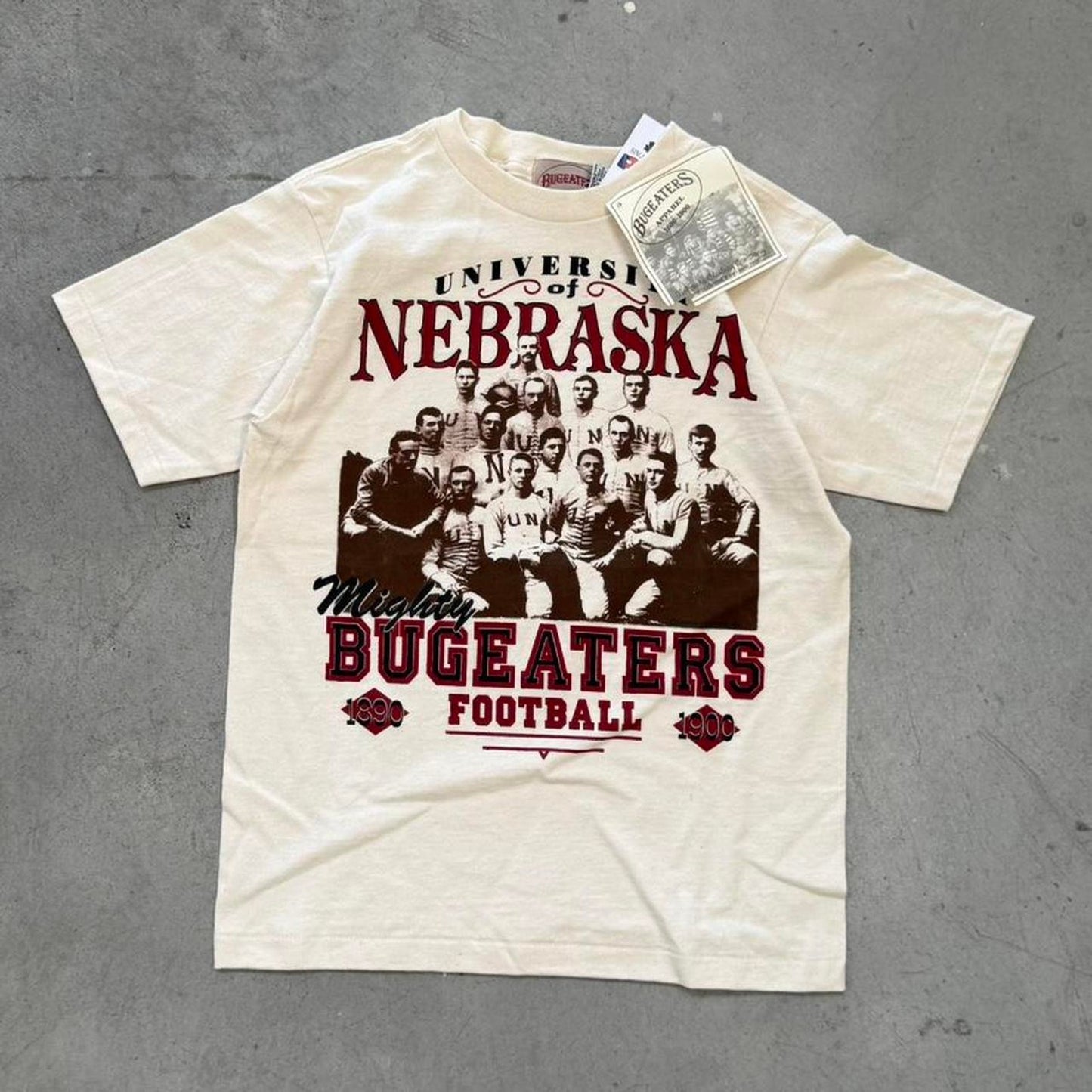 Vintage 90s Nebraska Bugeaters Huskers T-Shirt - Medium