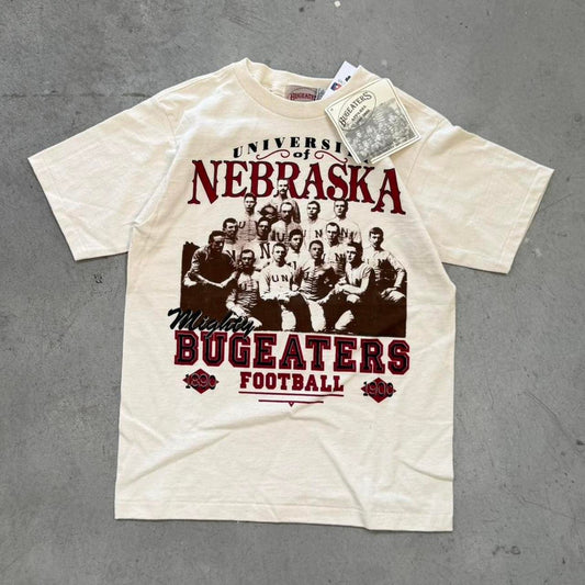 Vintage 90s Nebraska Bugeaters Huskers T-Shirt - Medium
